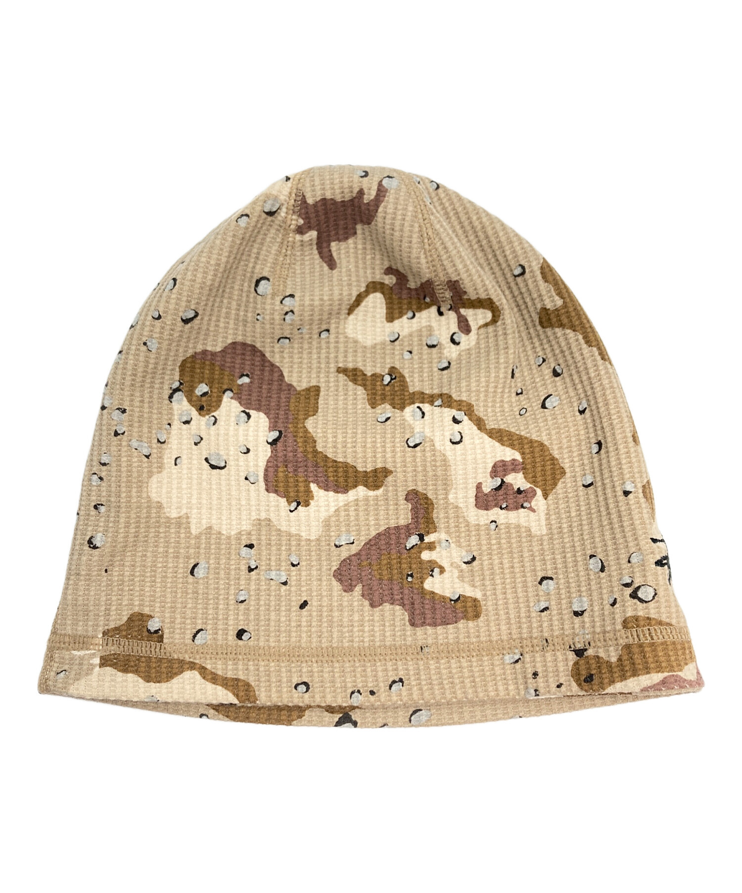 Stussy Waffle Skullcap ベージュカモ 中古・古着通販】stussy (ステューシー) WAFFLE SKULLCAP Desert Camo