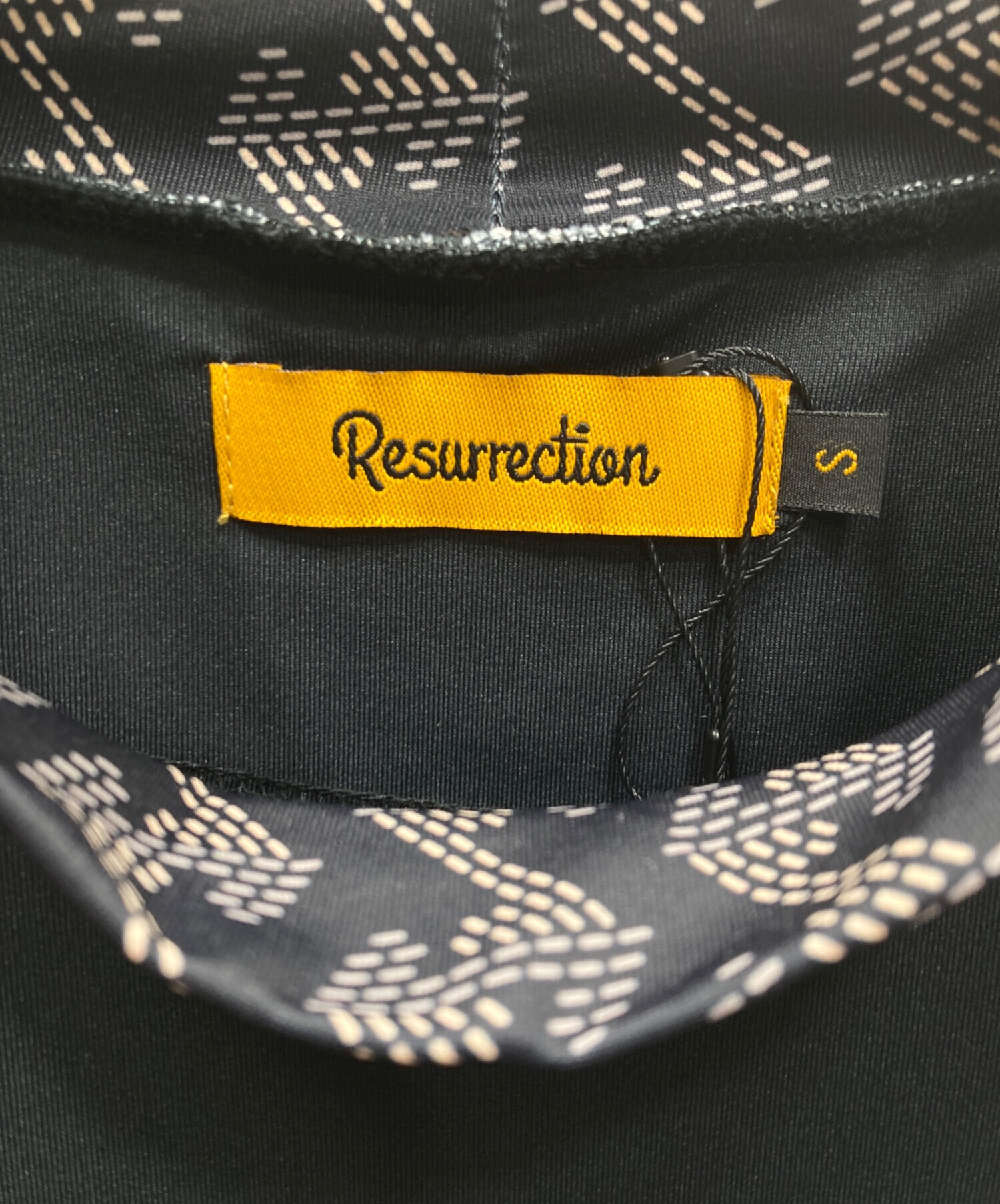 レザレクション（Resurrection）フレアスリーブレスハイネックシャツ 中古・古着通販】Resurrection (レザレクション) フレアスリーブレス