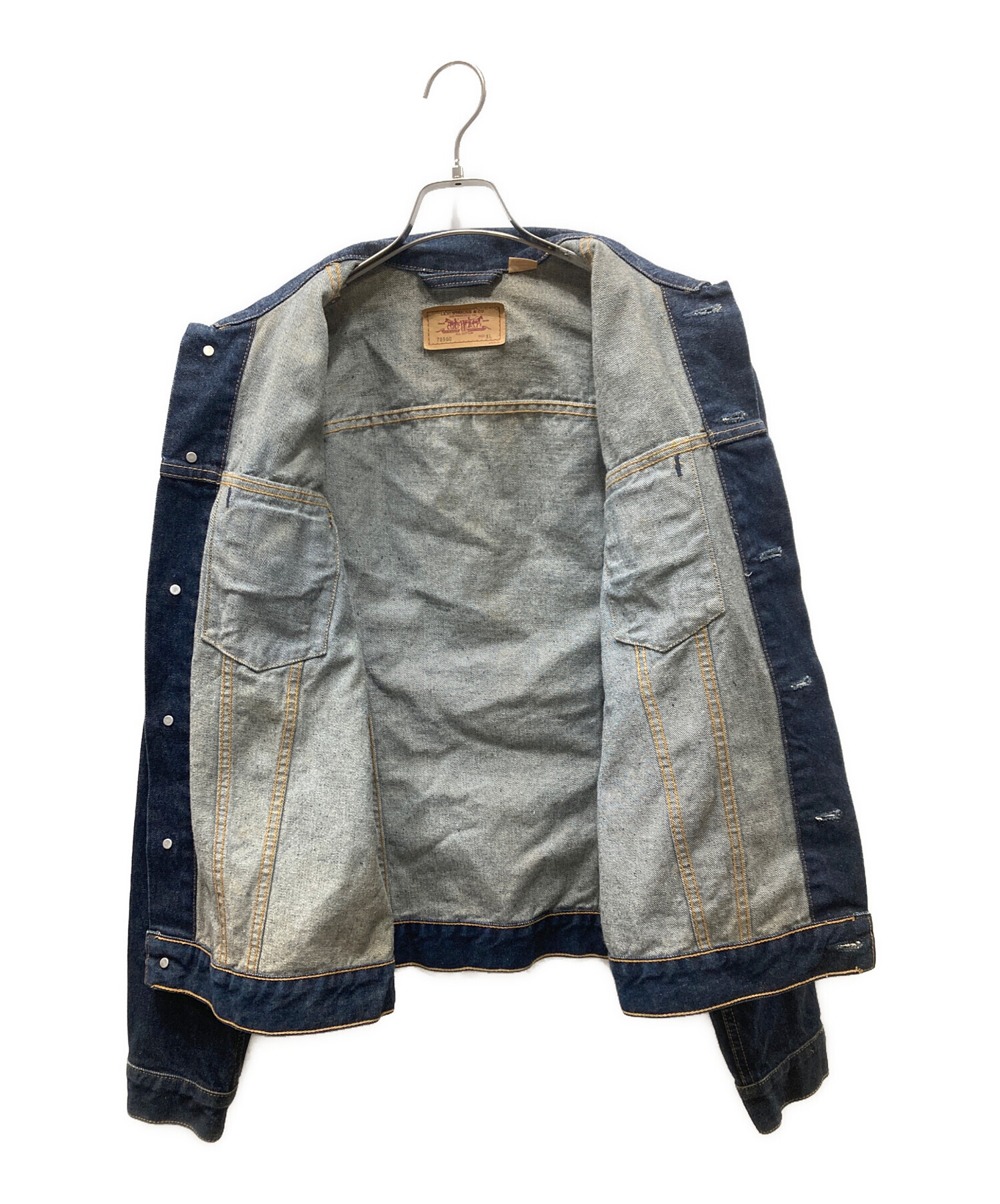 中古・古着通販】LEVI'S (リーバイス) 70500 デニムジャケット ブルー