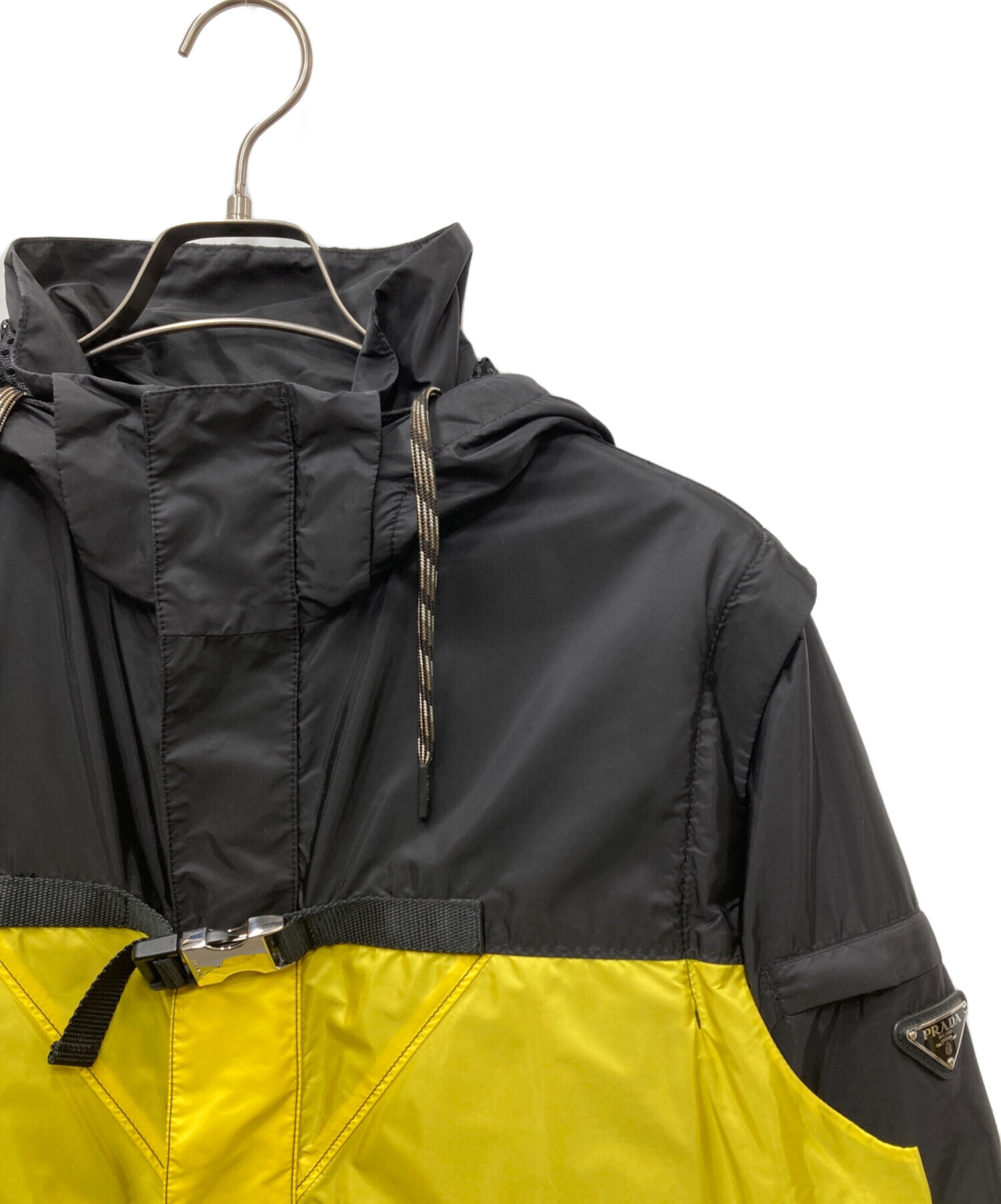 中古・古着通販】PRADA (プラダ) 22SS RE-NYLON ロゴプレート 2WAY
