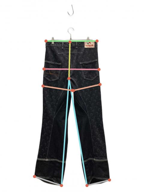 中古・古着通販】MARINE SERRE (マリーンセル) MOON LASER DENIM