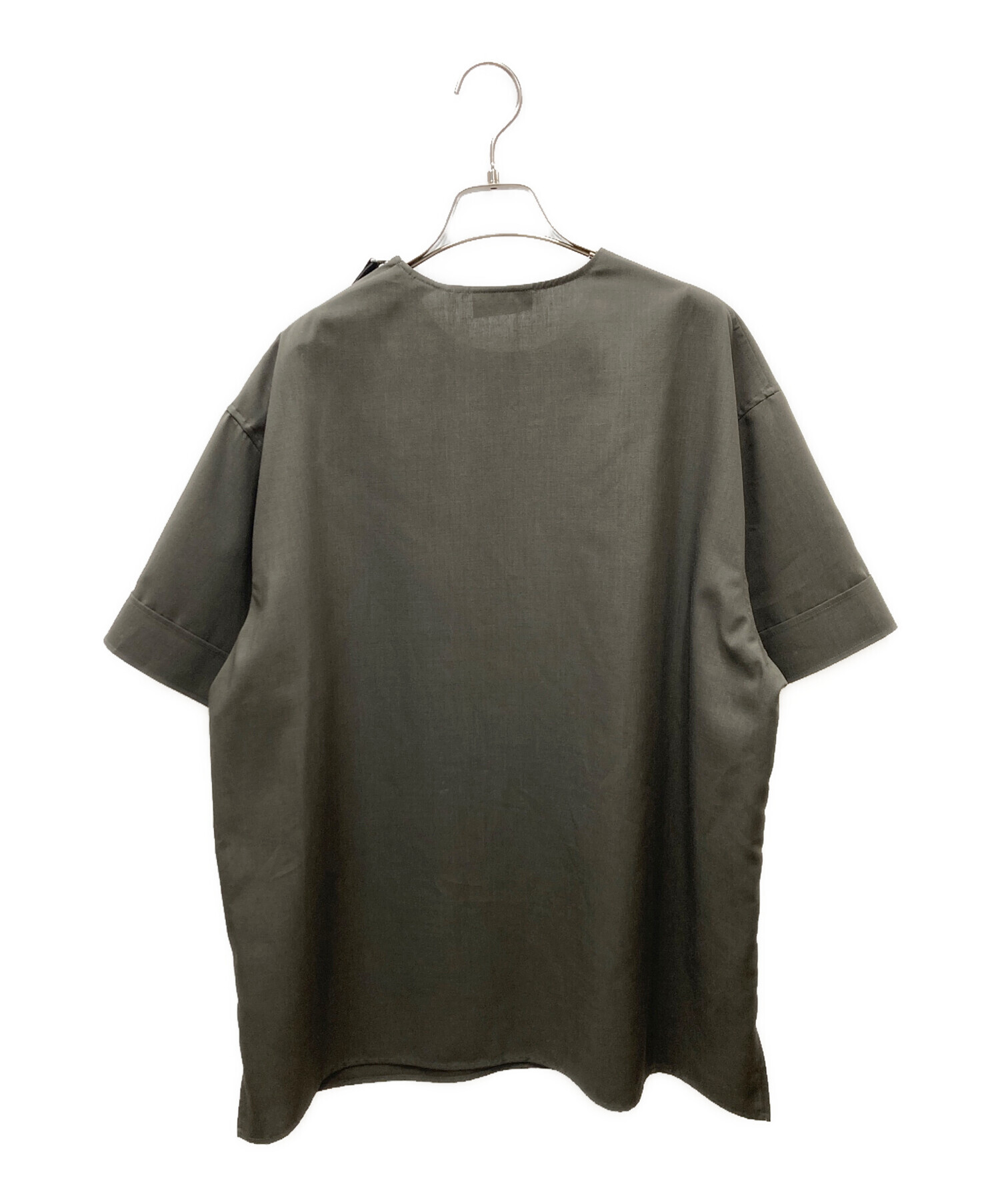 未使用】THE RERACS ザ リラクス シャギーニット カーキ 中古・古着通販】THE RERACS (ザ リラクス) THE SIDE ZIP PULLOVER