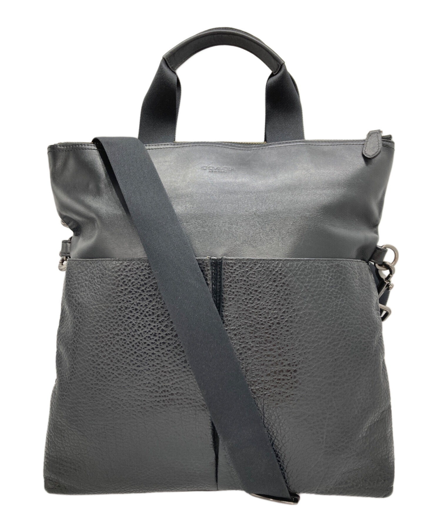 中古・古着通販】COACH (コーチ) Charles Foldover Tote 2WAYレザー