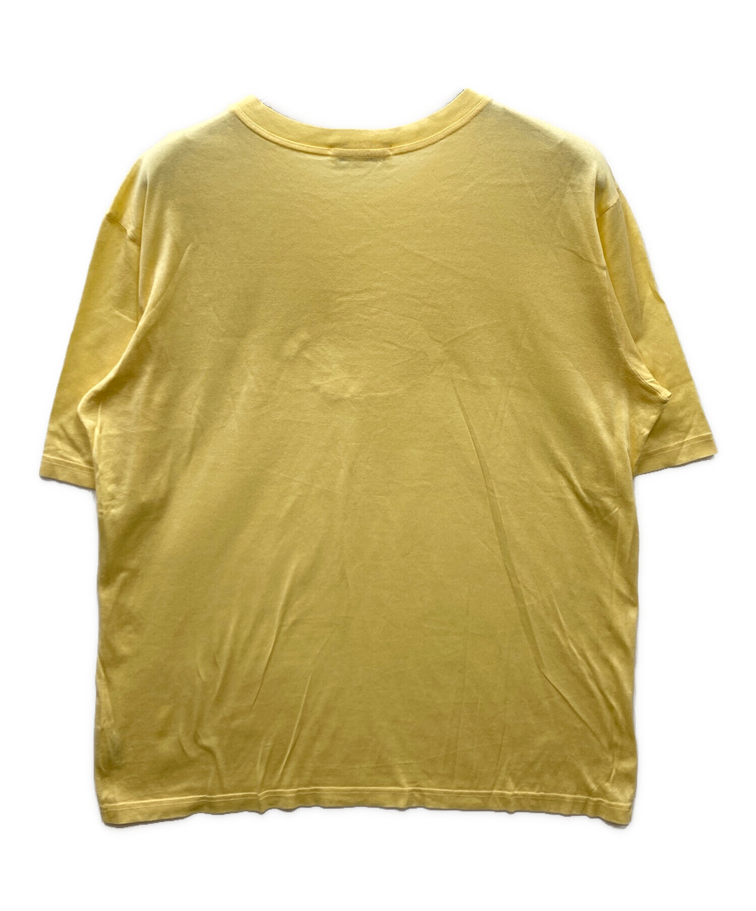 HERMÈS 半袖TシャツS 黄土色 中古・古着通販】HERMES (エルメス) モチーフ刺繍Tシャツ イエロー