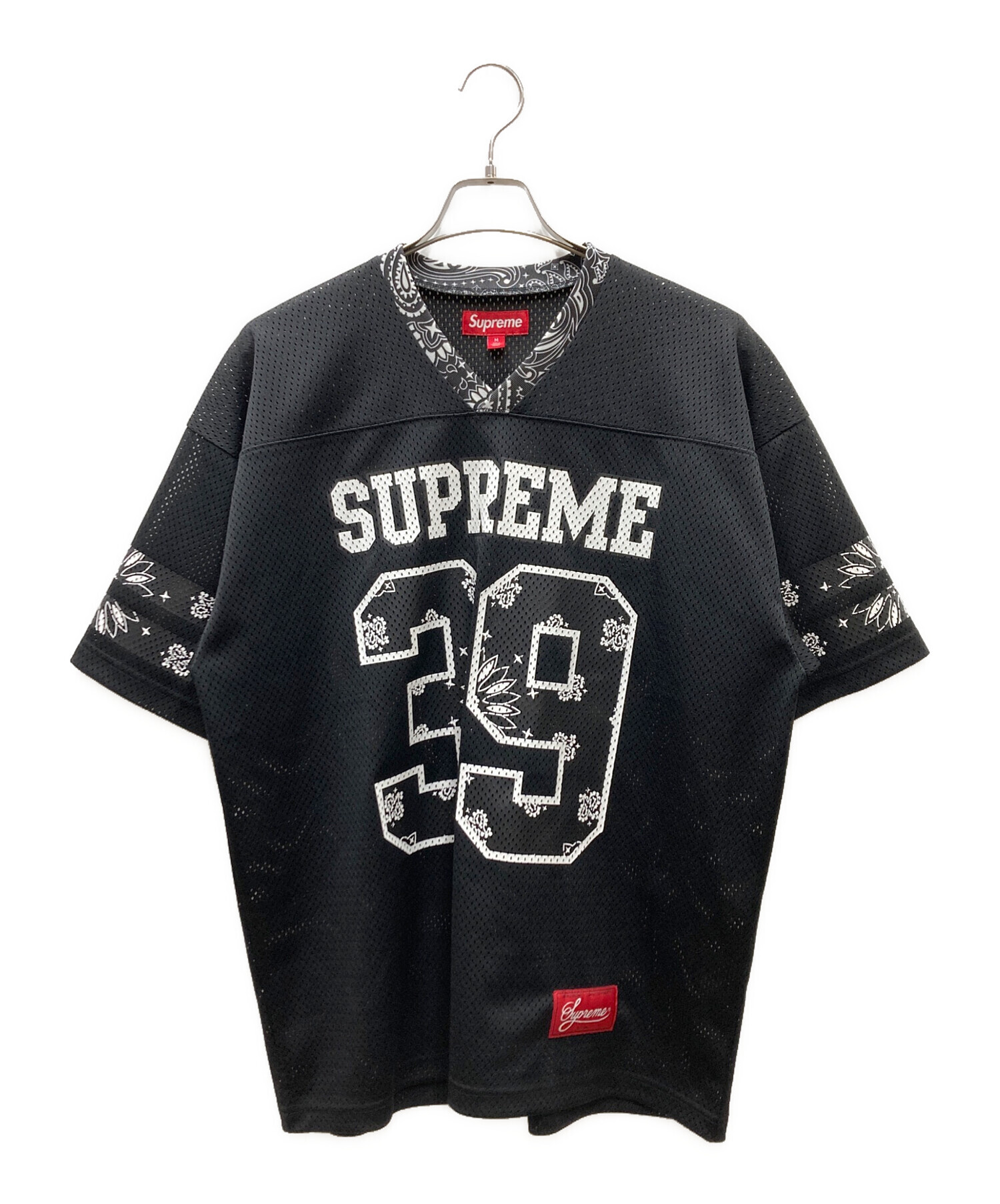 【新品・未使用】Supreme フットボール Tシャツ　L 中古・古着通販】Supreme (シュプリーム) Bandana Football Jersey