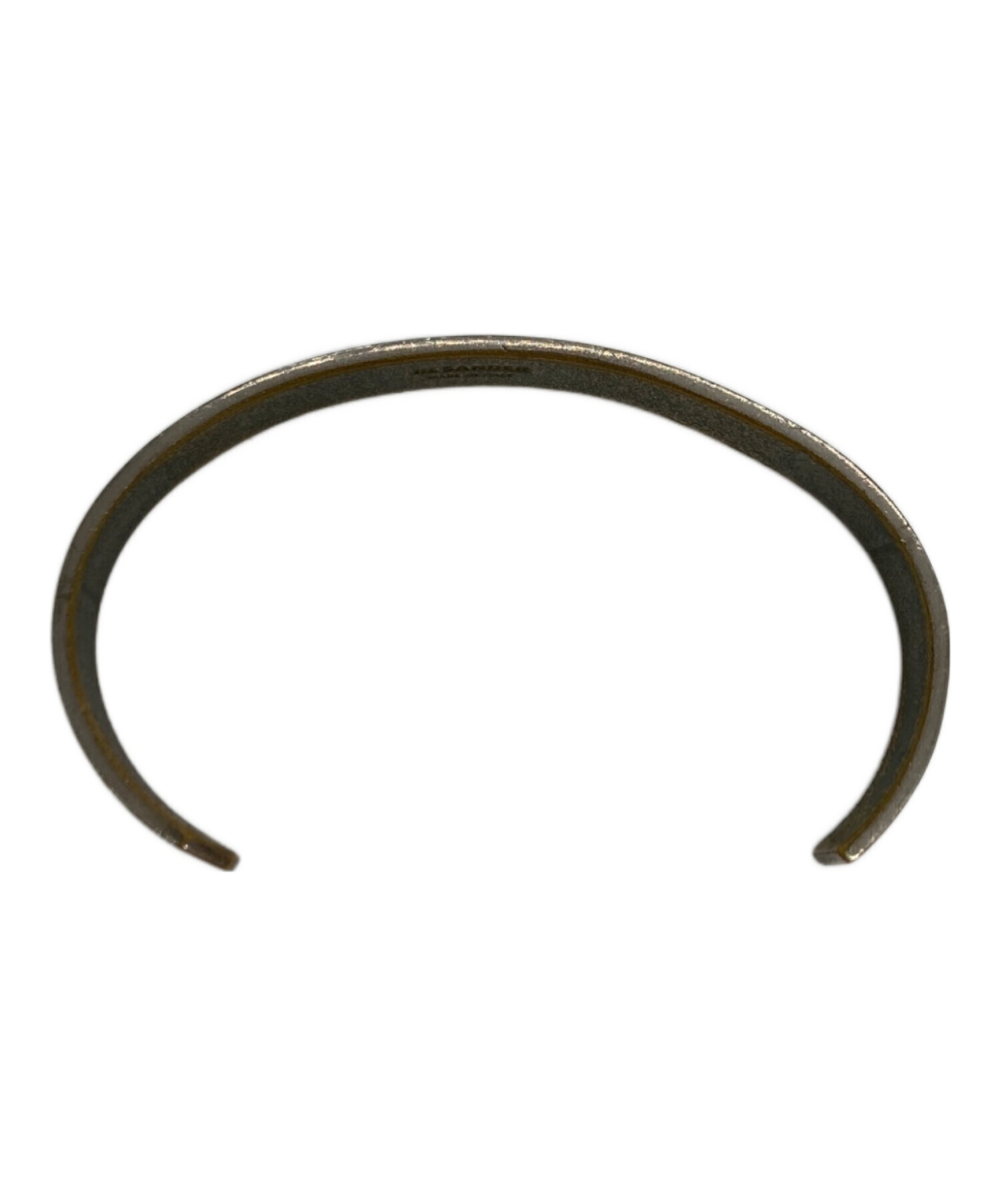 中古・古着通販】JIL SANDER (ジルサンダー) Line Bangle Bracelet
