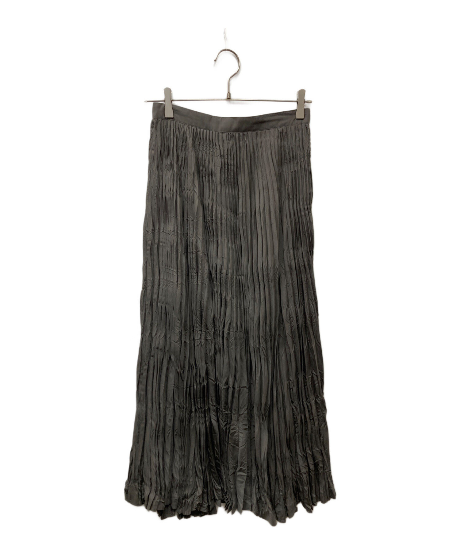 80s ISSEY MIYAKE ヴィンテージ ティアード ロングスカート 中古・古着通販】ISSEY MIYAKE (イッセイミヤケ) プリーツスカート