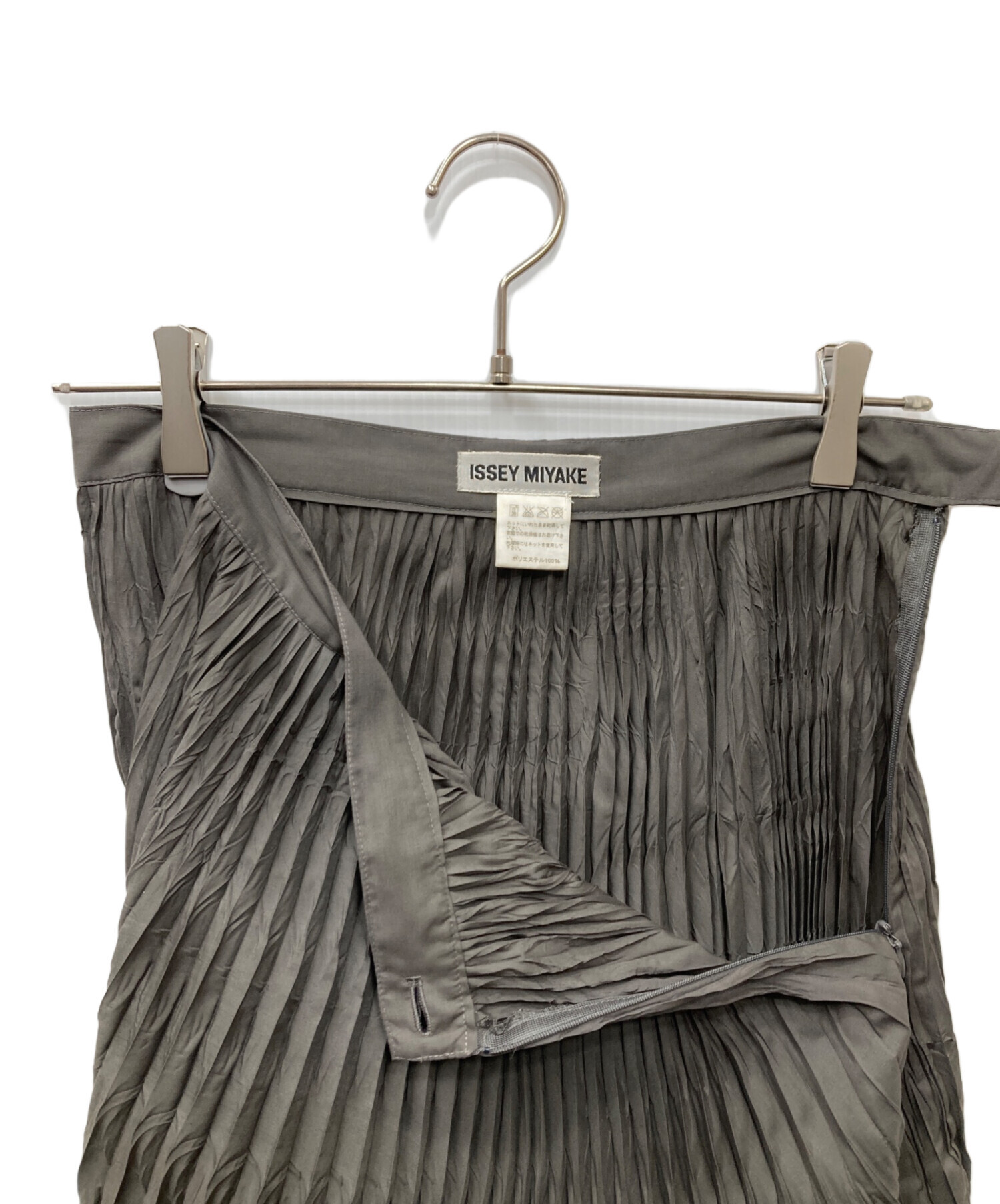 中古・古着通販】ISSEY MIYAKE (イッセイミヤケ) プリーツスカート