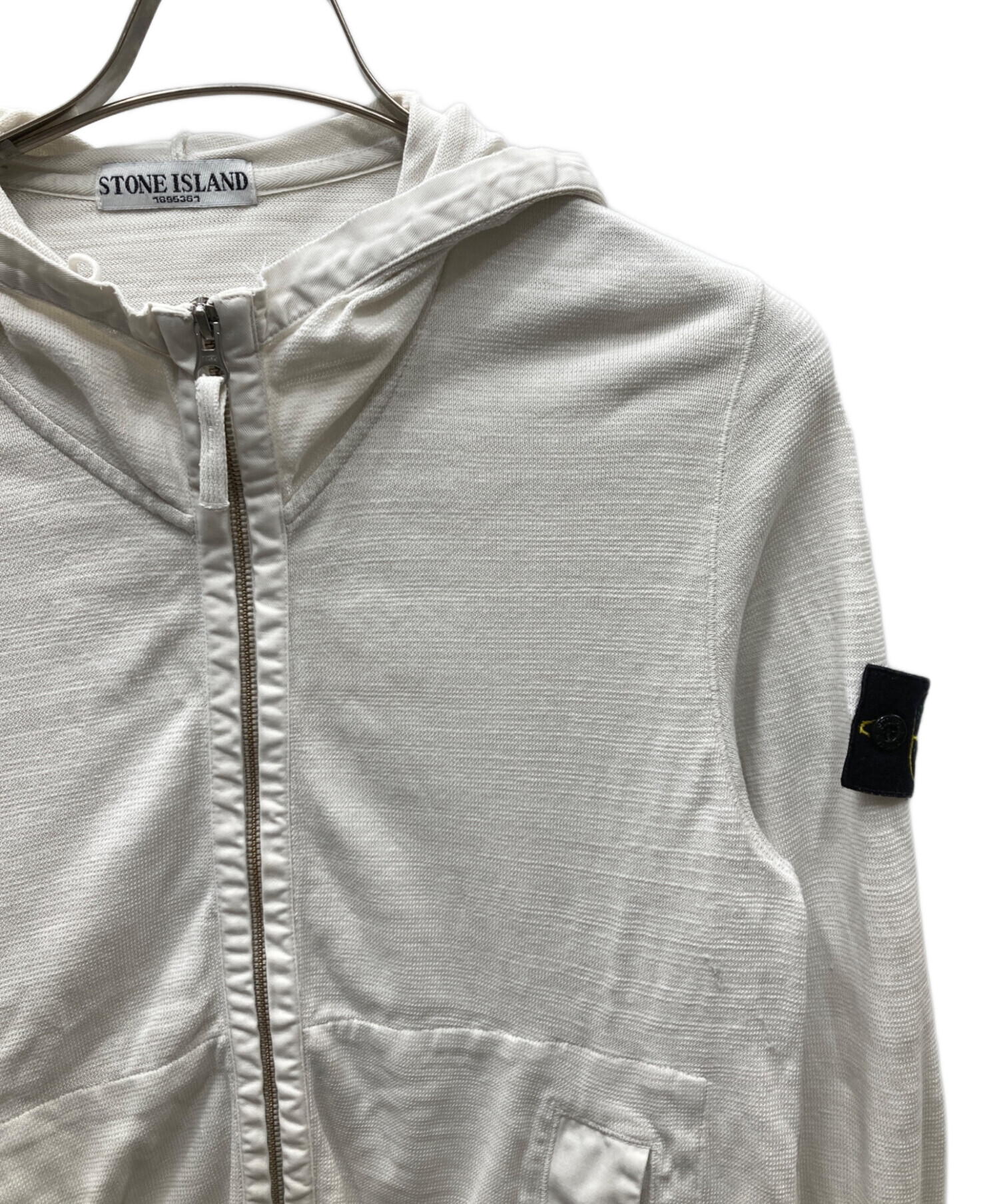 中古・古着通販】STONE ISLAND (ストーンアイランド) ジップパーカー
