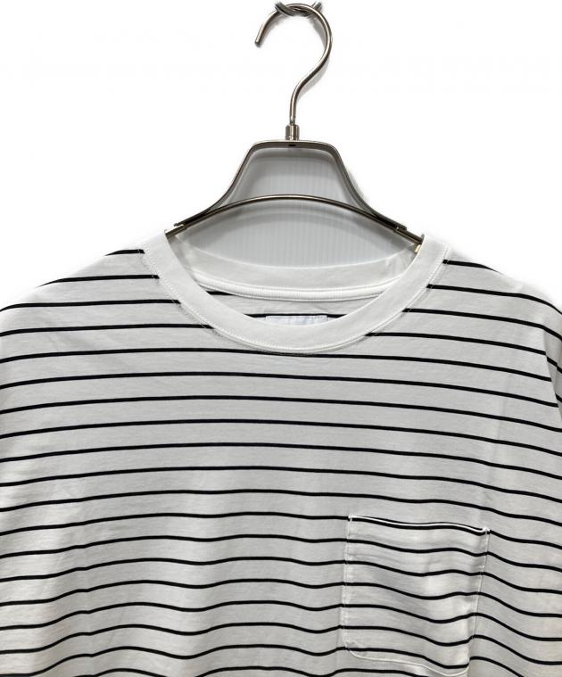 中古・古着通販】KAJA (カジャ) HIGH GAUGE BORDER POCKET TEE
