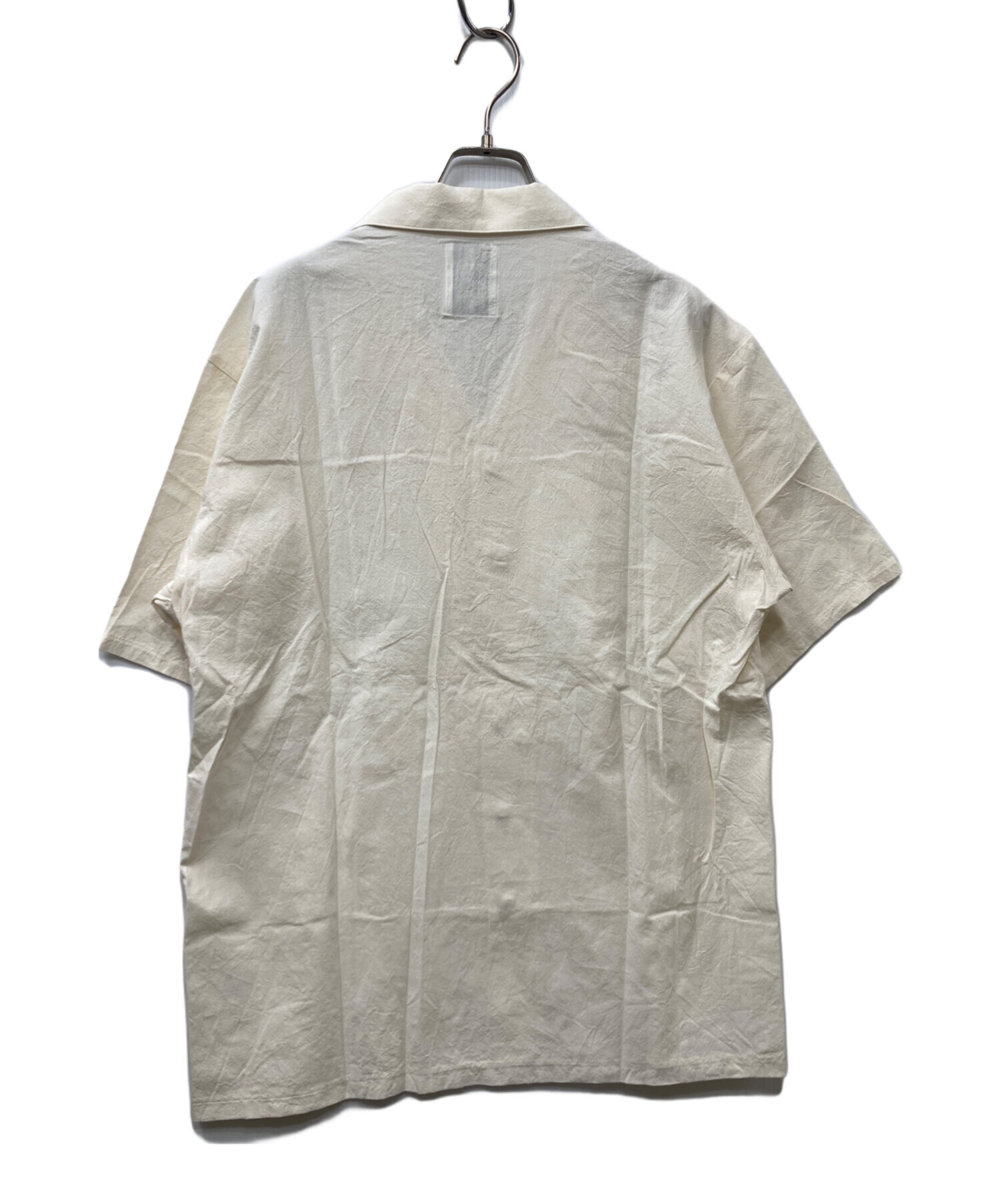 中古・古着通販】KAJA (カジャ) OPEN COLLAR S/S WA-RK SHIRT オープン