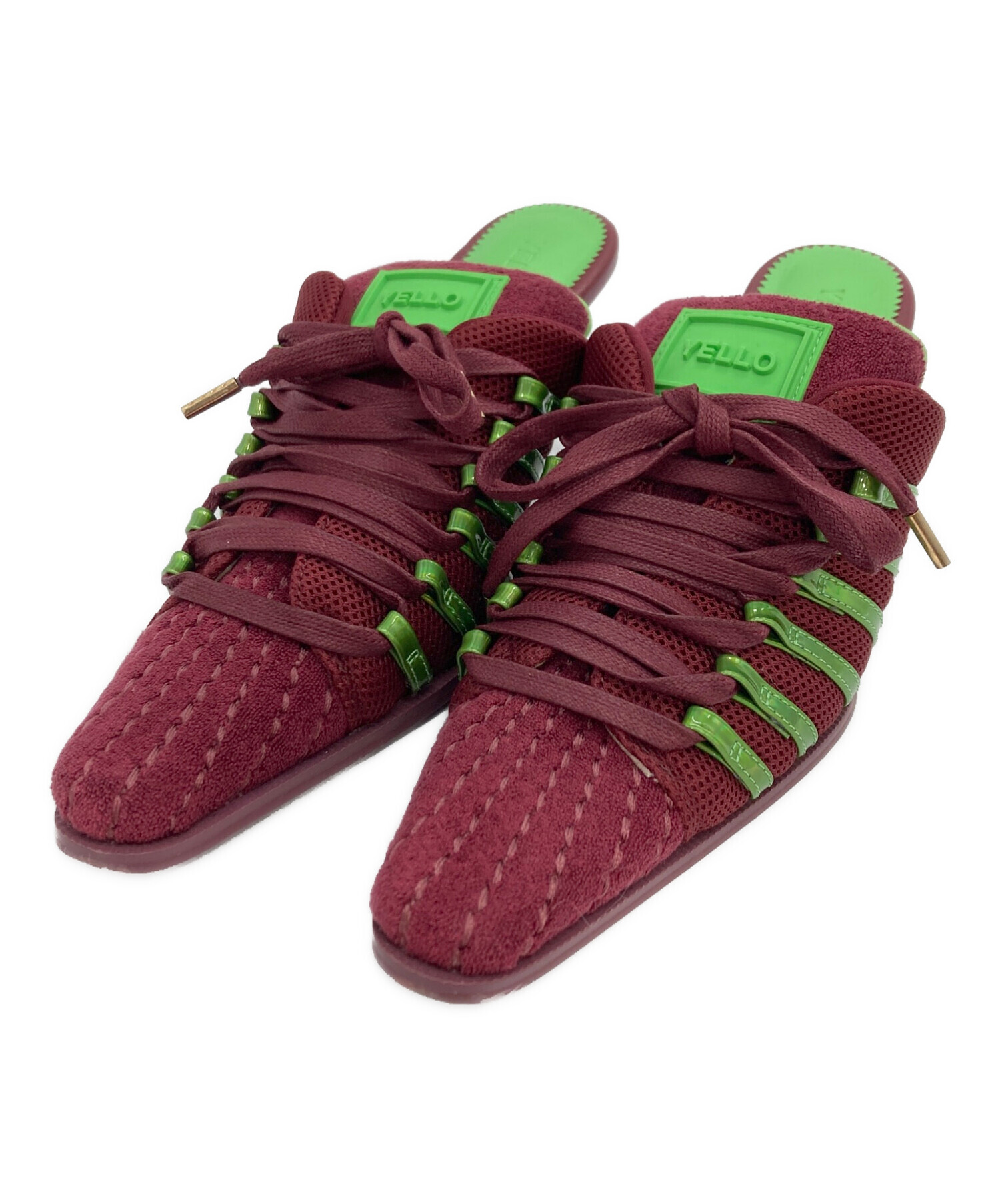 中古・古着通販】YELLO (イエロ) SHOOTER SNEAKER MULES スニーカー