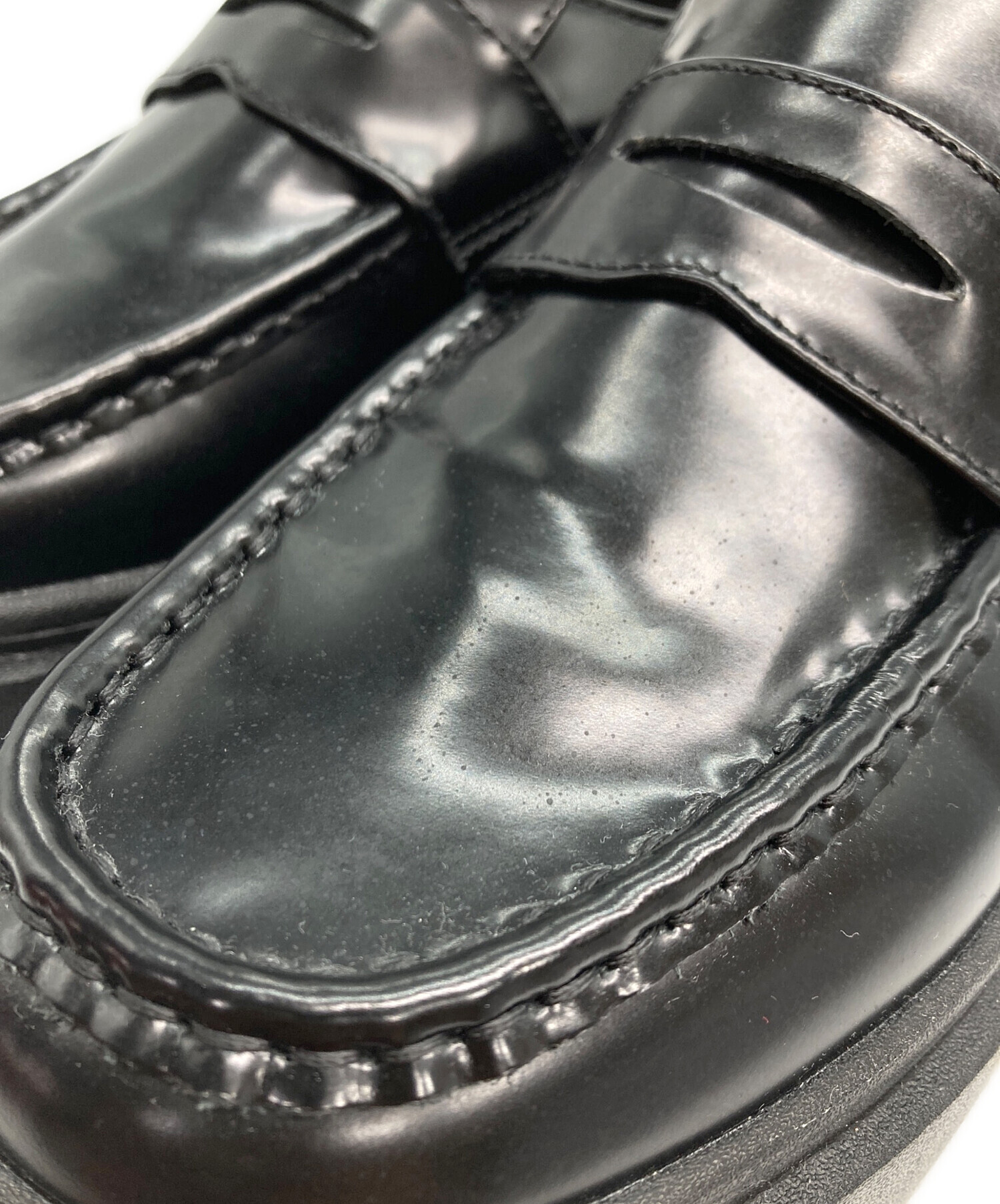 中古・古着通販】FILLIN TOKYO (フィルイン) 厚底ローファー ブラック
