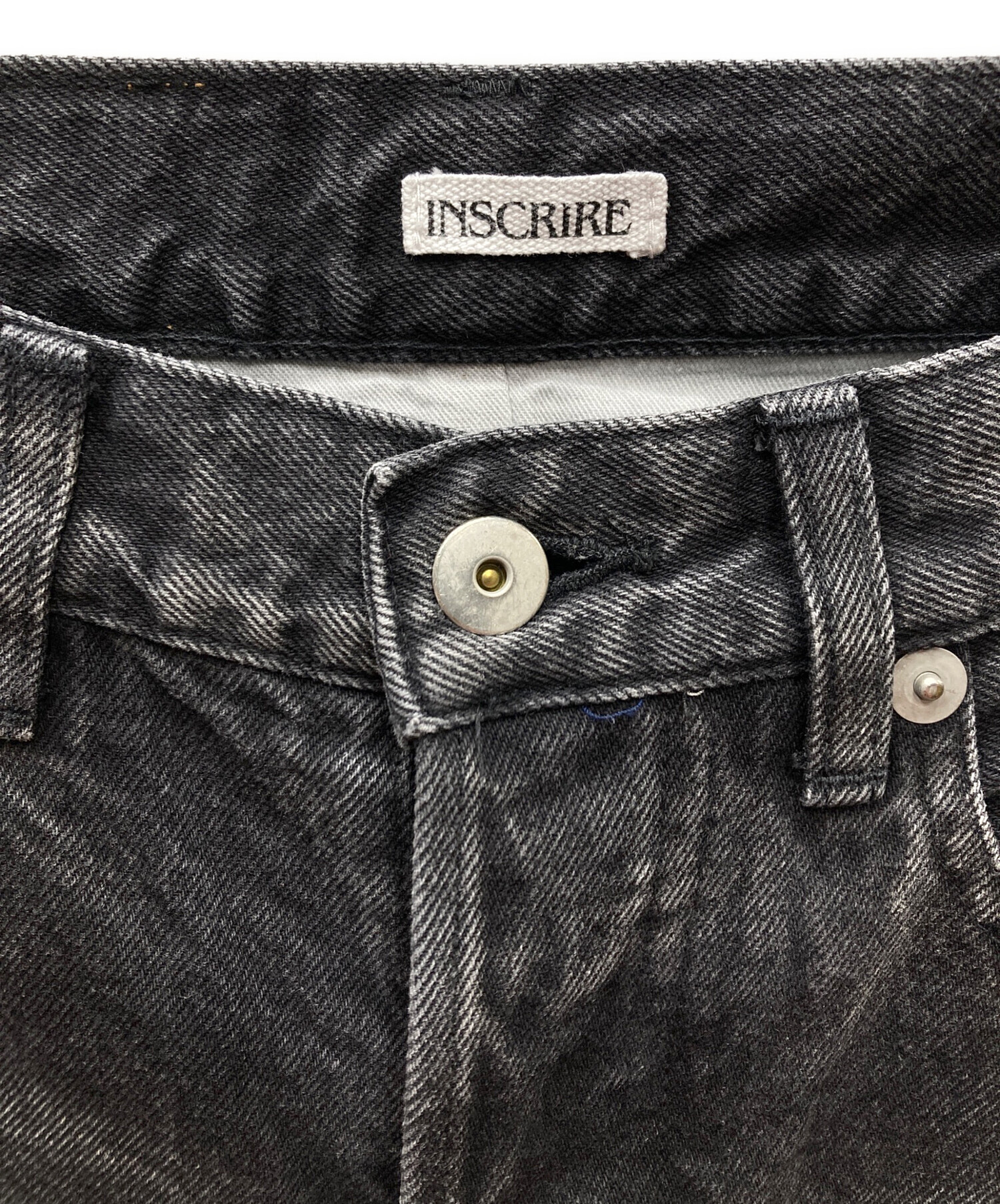 中古・古着通販】INSCRIRE (アンスクリア) Straight Layered Denim