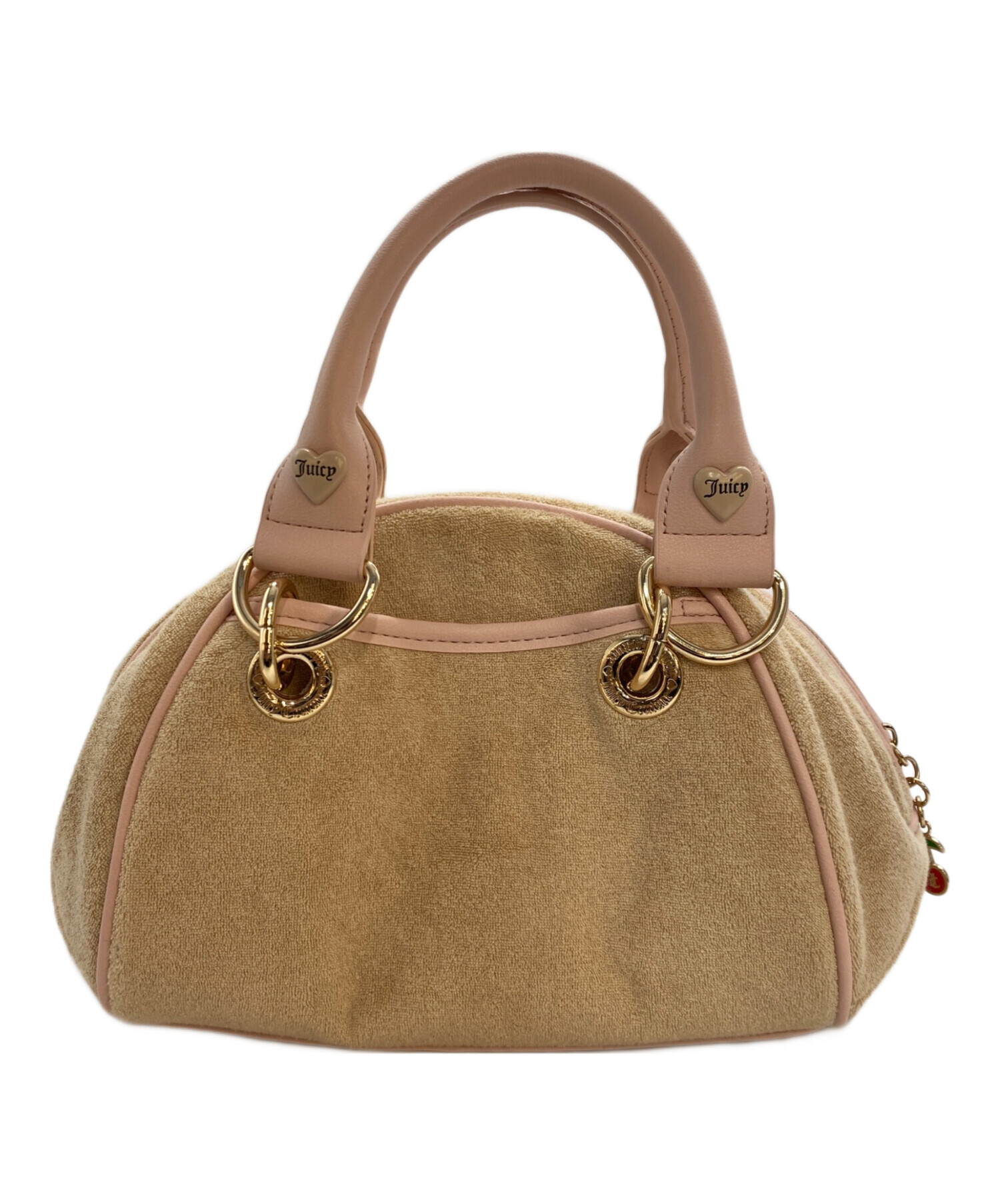 K◆ ジューシークチュール パイル地バッグ ハンドバッグ 中古・古着通販】JUICY COUTURE (ジューシークチュール) パイル地ミニ