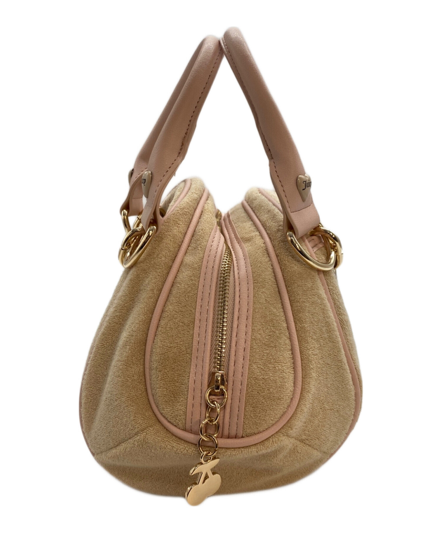 K◆ ジューシークチュール パイル地バッグ ハンドバッグ 中古・古着通販】JUICY COUTURE (ジューシークチュール) パイル地ミニ