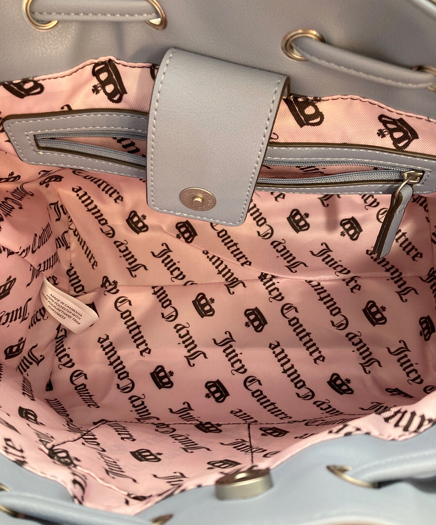 ☆美品☆ジューシークチュール☆トートバッグ☆ハンドバッグ 中古・古着通販】JUICY COUTURE (ジューシークチュール) トートバッグ