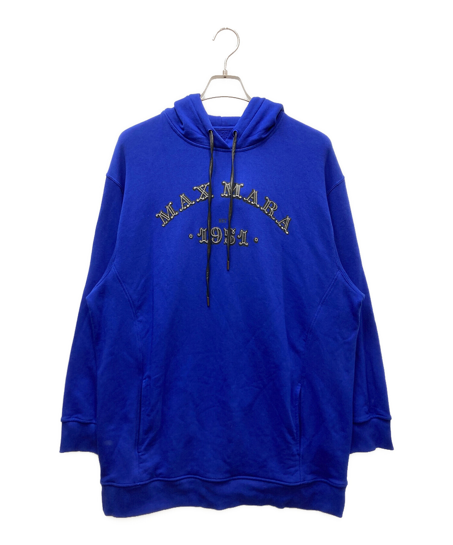 中古・古着通販】MaxMara (マックスマーラ) ロゴデザインパーカー