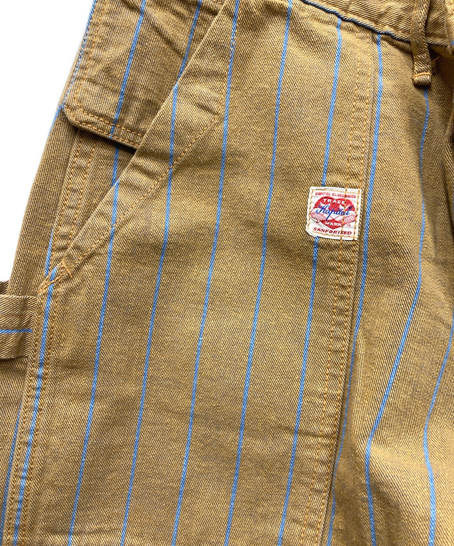 【値下げ中】KAPITAL キャピタル　ヴィンテージ加工　チノパン　2（M） 中古・古着通販】KAPITAL (キャピタル) ペインターデニムパンツ