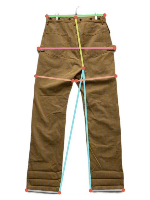 中古・古着通販】KAPITAL (キャピタル) ペインターデニムパンツ