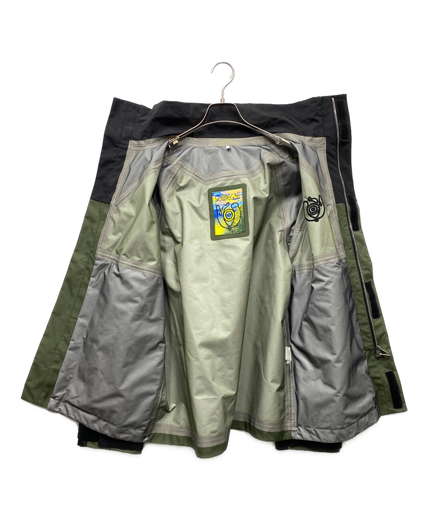 LOEWE / ロエベ | ELN PARKA JACKET 刺しゅう マウンテンパーカー エリン ジャケット | XS | マルチカラー | メンズ 中古・古着通販】LOEWE (ロエベ) ELN PARKA JACKET マウンテンパーカー