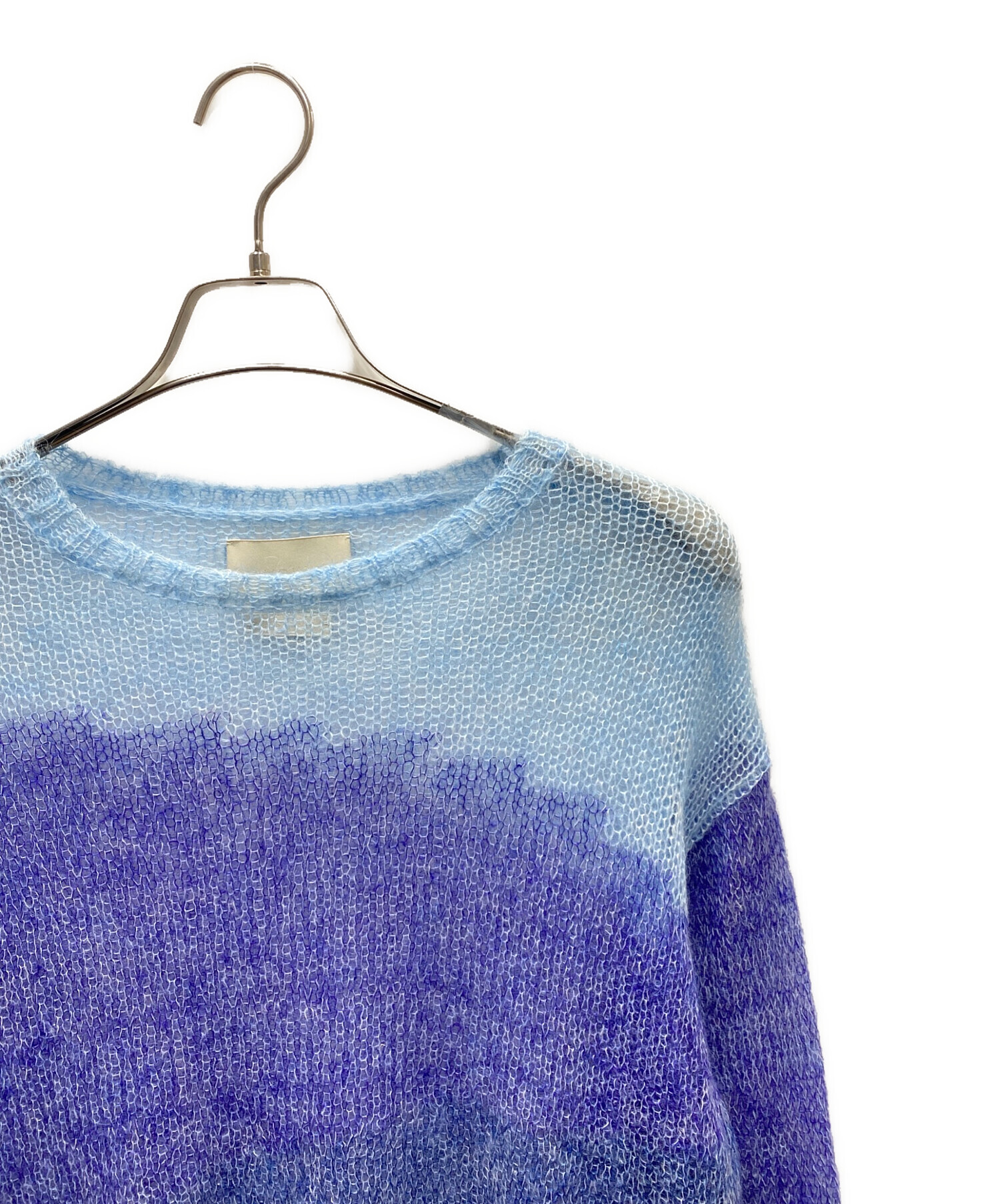 中古・古着通販】YOKE (ヨーク) MOHAIR INTARSIA SHEER SWEATER モヘヤ