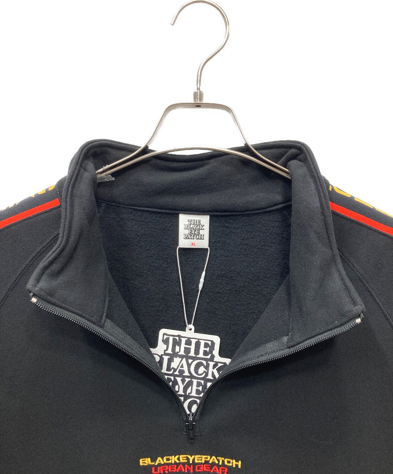 中古・古着通販】BlackEyePatch (ブラックアイパッチ) Taped Half Zip