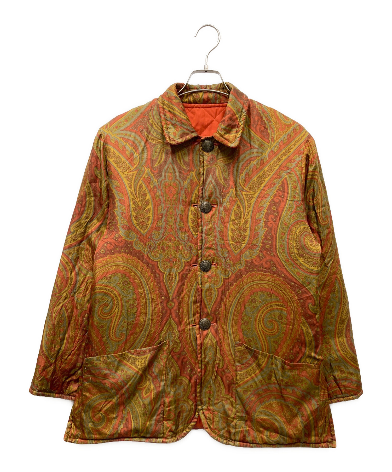 中古・古着通販】ETRO (エトロ) ペイズリー柄リバーシブルキルティング