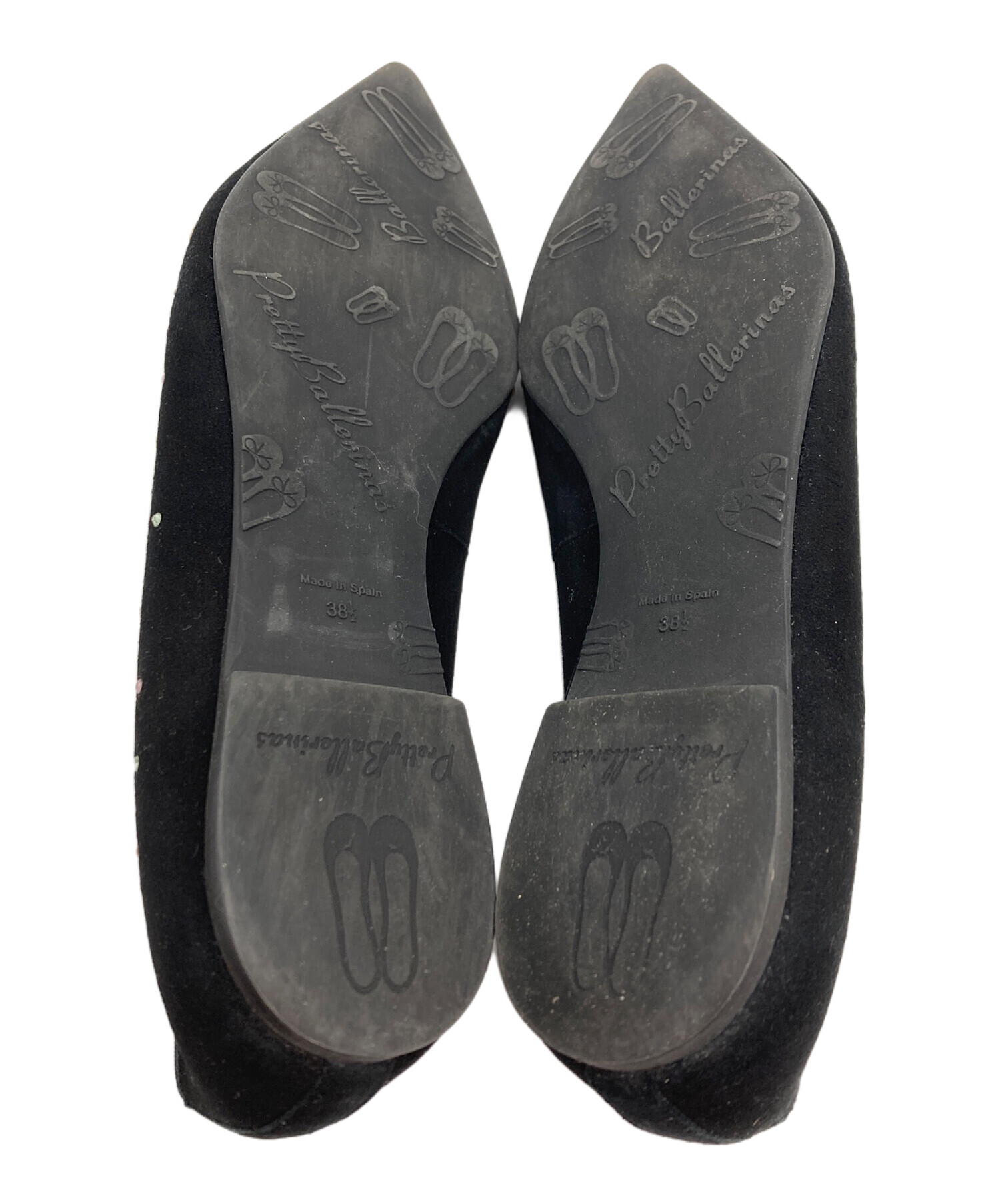 【ラストセール/未使用】Pretty Ballerinasパンプス38.5サイズ 中古・古着通販】pretty ballerinas (プリティーバレリーナ) ビジュー