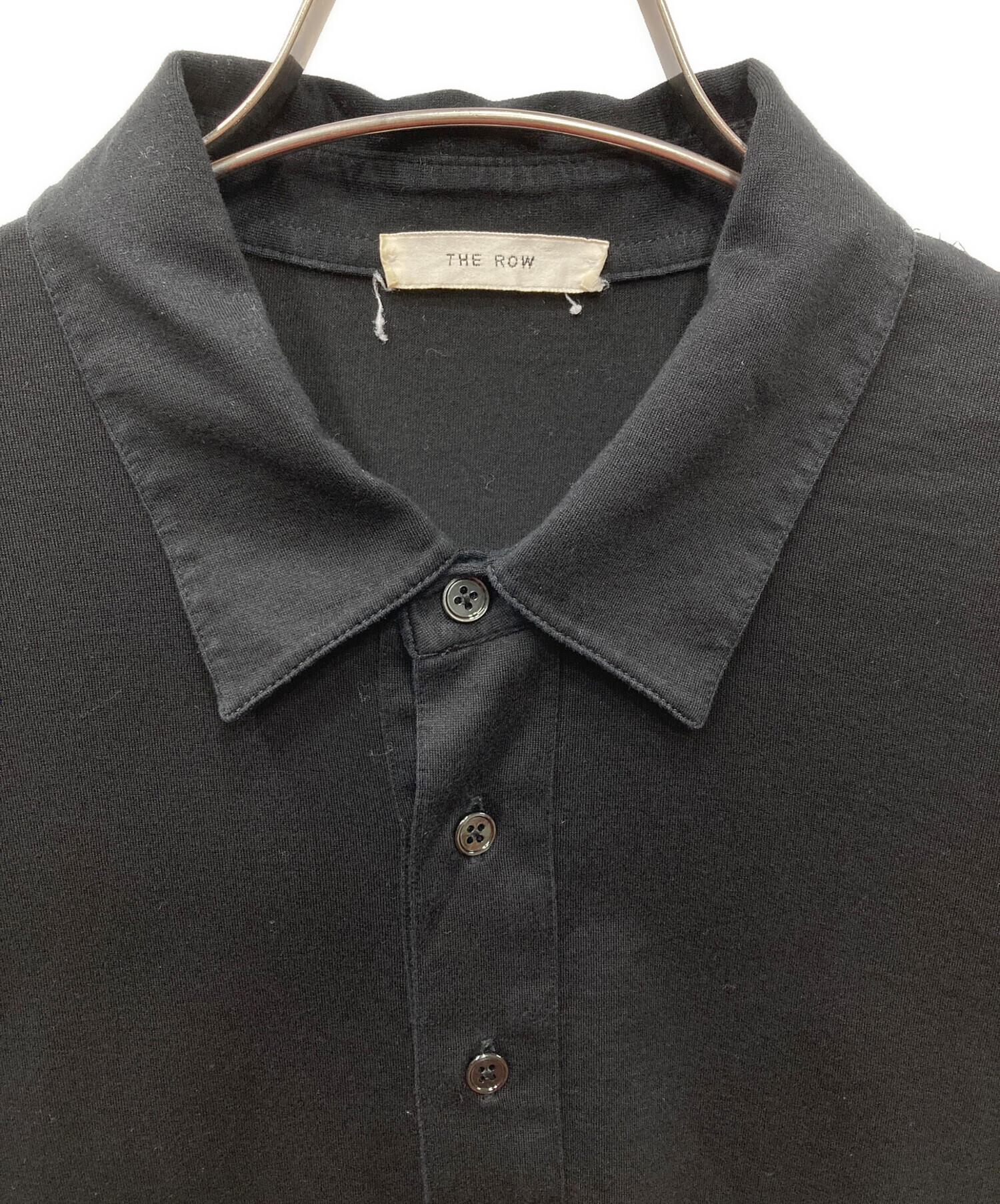 中古・古着通販】THE ROW (ザ ロウ) ロングスリーブポロシャツ 