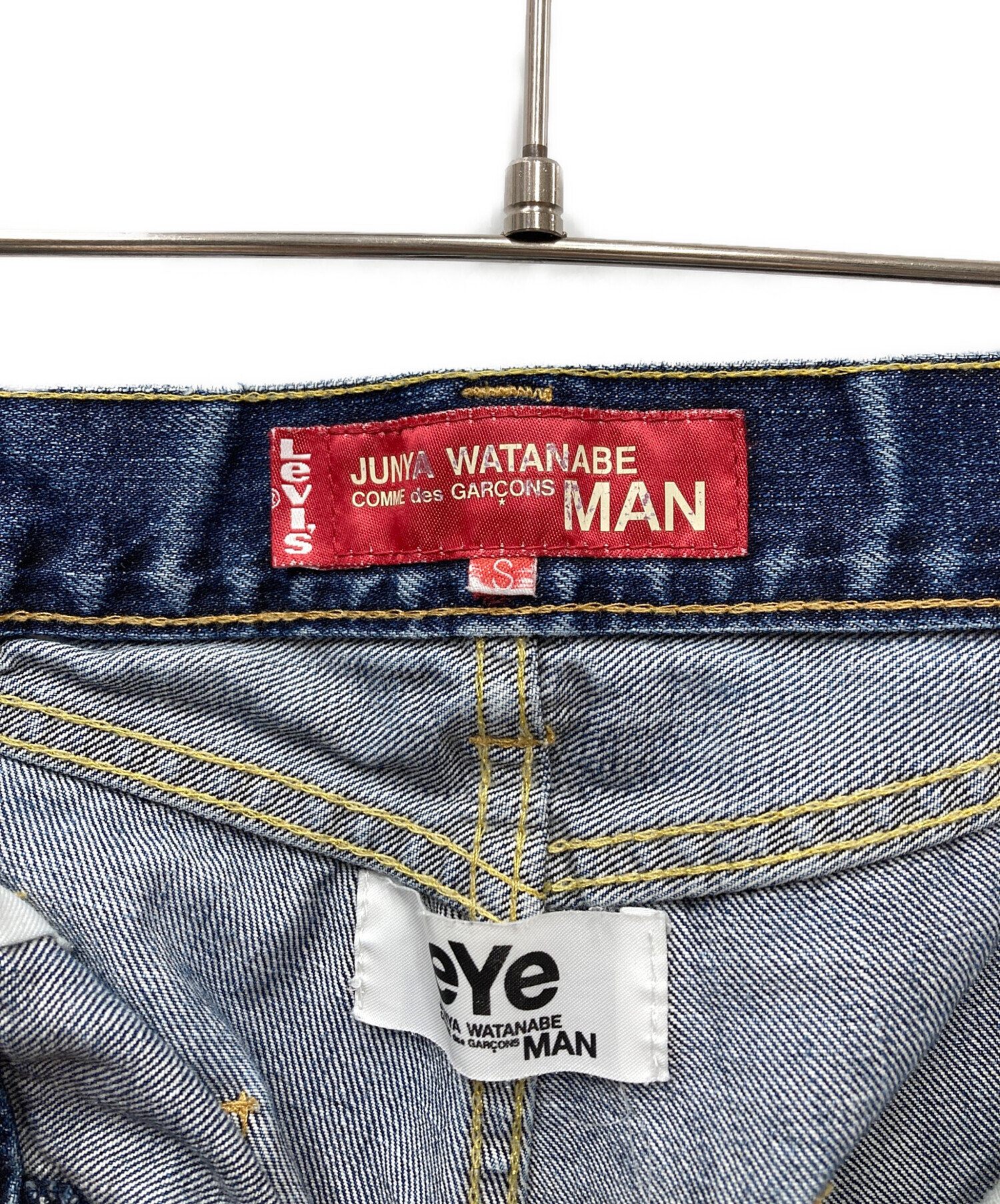 名作 2005 LEVI'S JUNYA WATANABE 初期 デニム L 中古・古着通販】JUNYA WATANABE CdG MAN eYe COMME des GARCONS