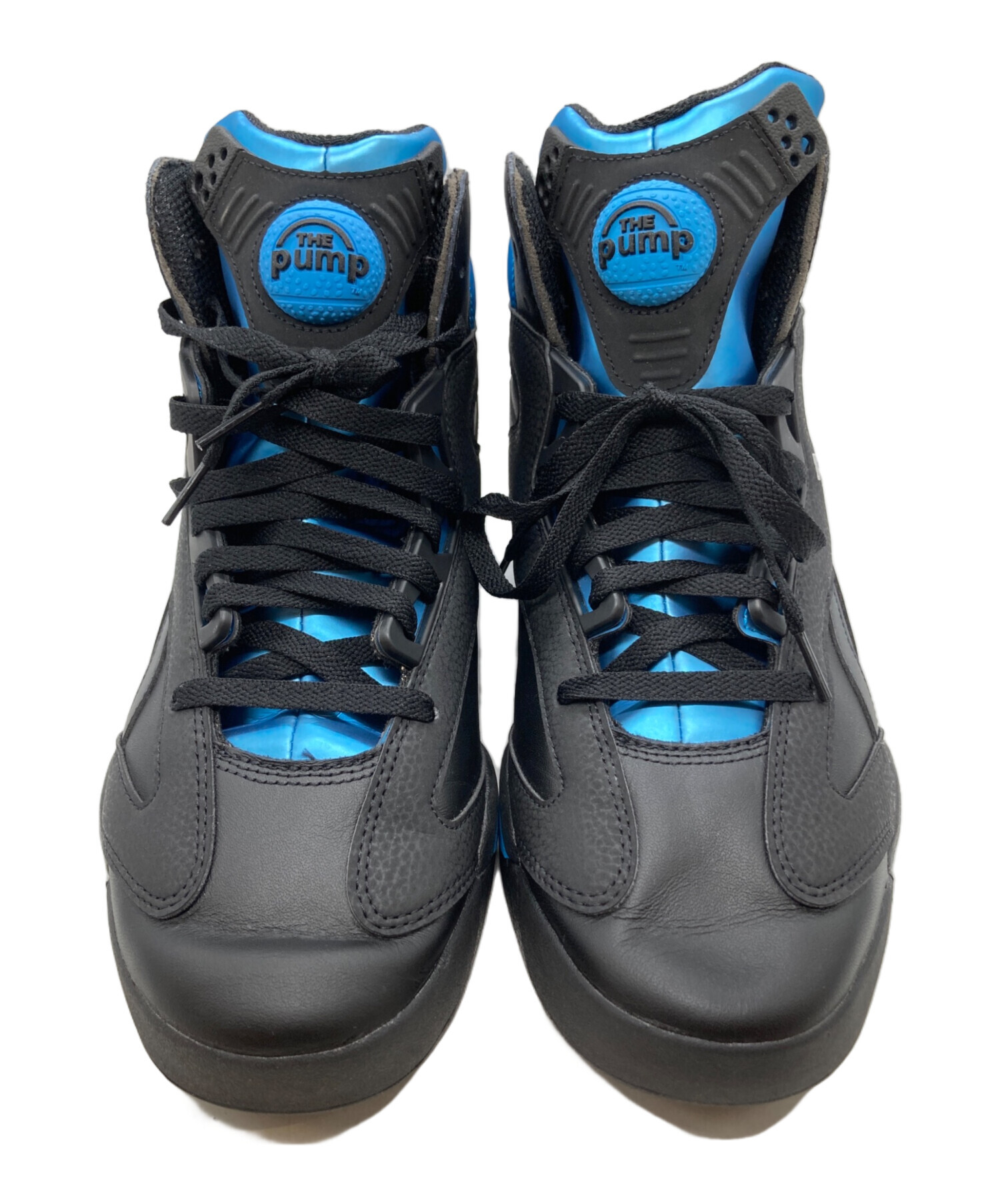 Reebok スニーカー ブラック ブルー 中古・古着通販】REEBOK (リーボック) シャックアタック CBLACK/AZURE
