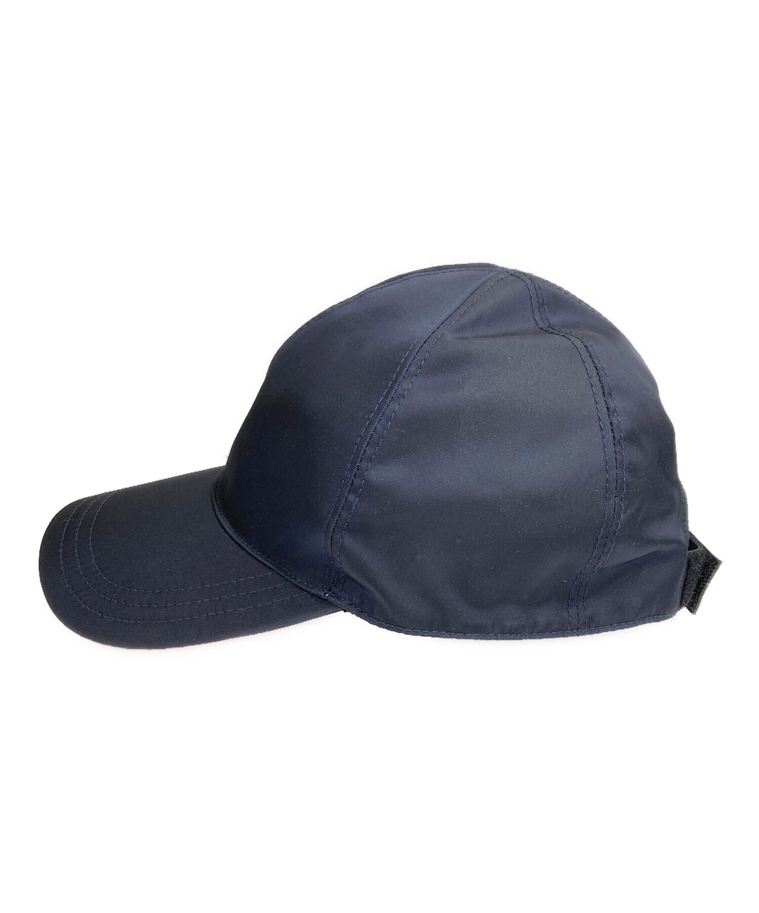 中古・古着通販】PRADA (プラダ) ナイロン ロゴ ベースボール キャップ