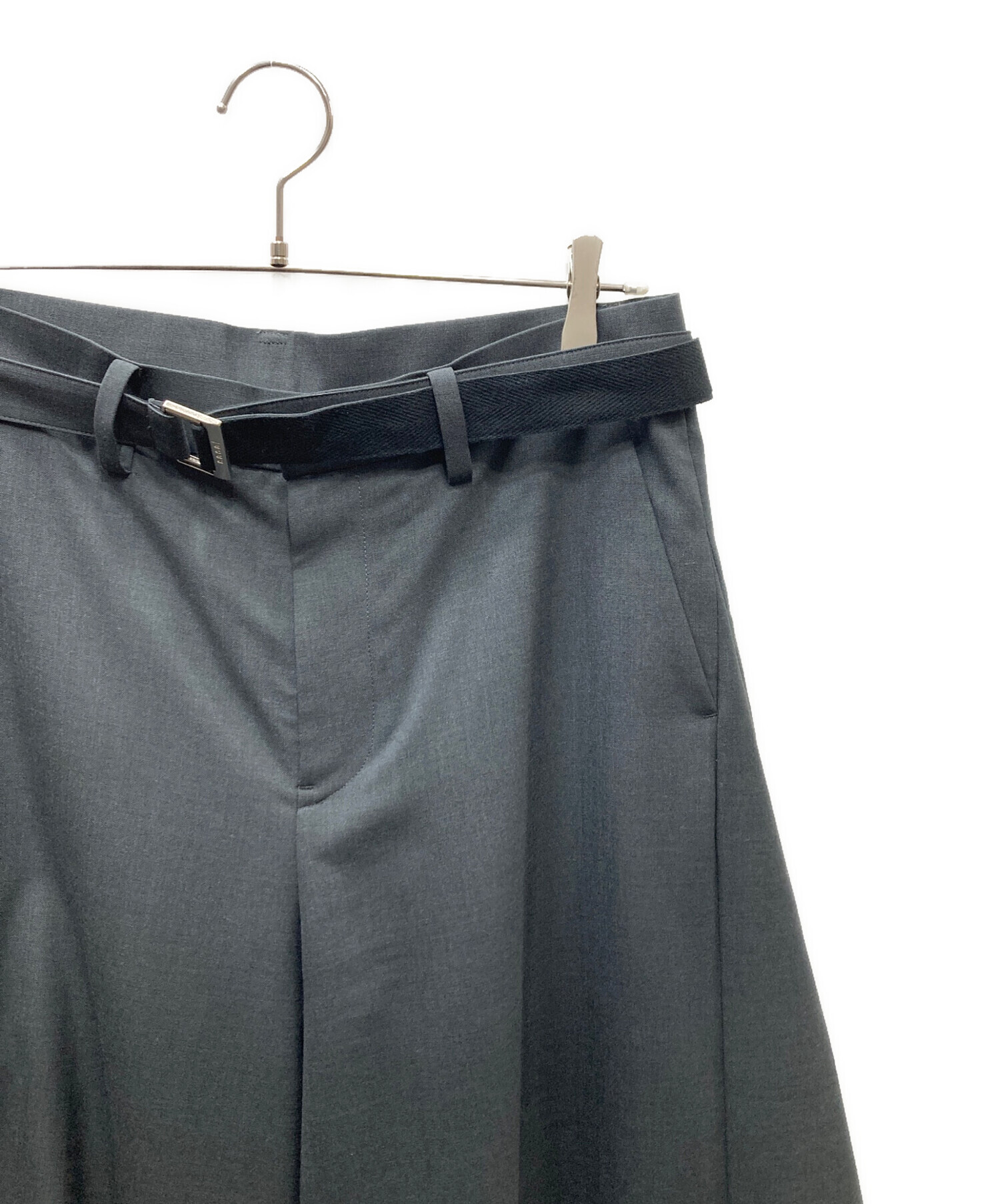中古・古着通販】sacai (サカイ) Suiting Pants - GRAY 301