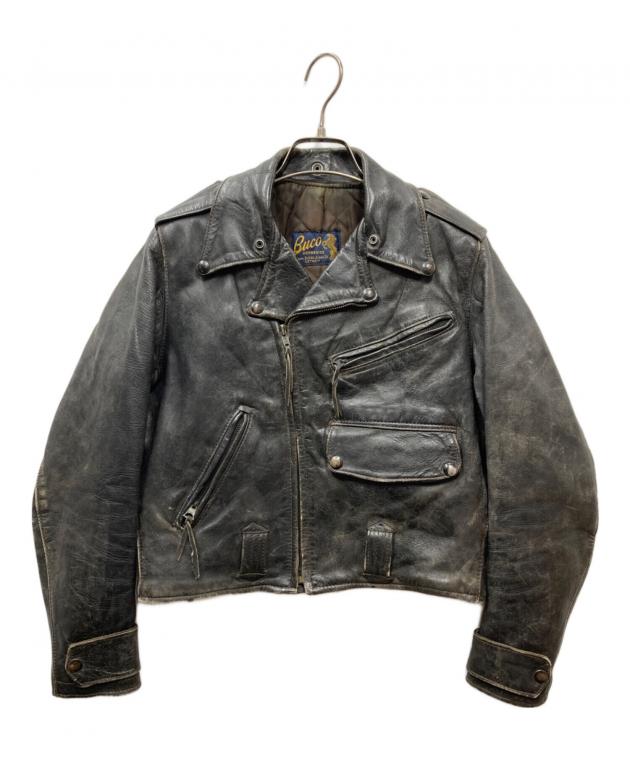 ライダース　ハラコ 中古・古着通販】Buco (ブコ) 50's 青タグ HORSEHIDE ダブルレザー