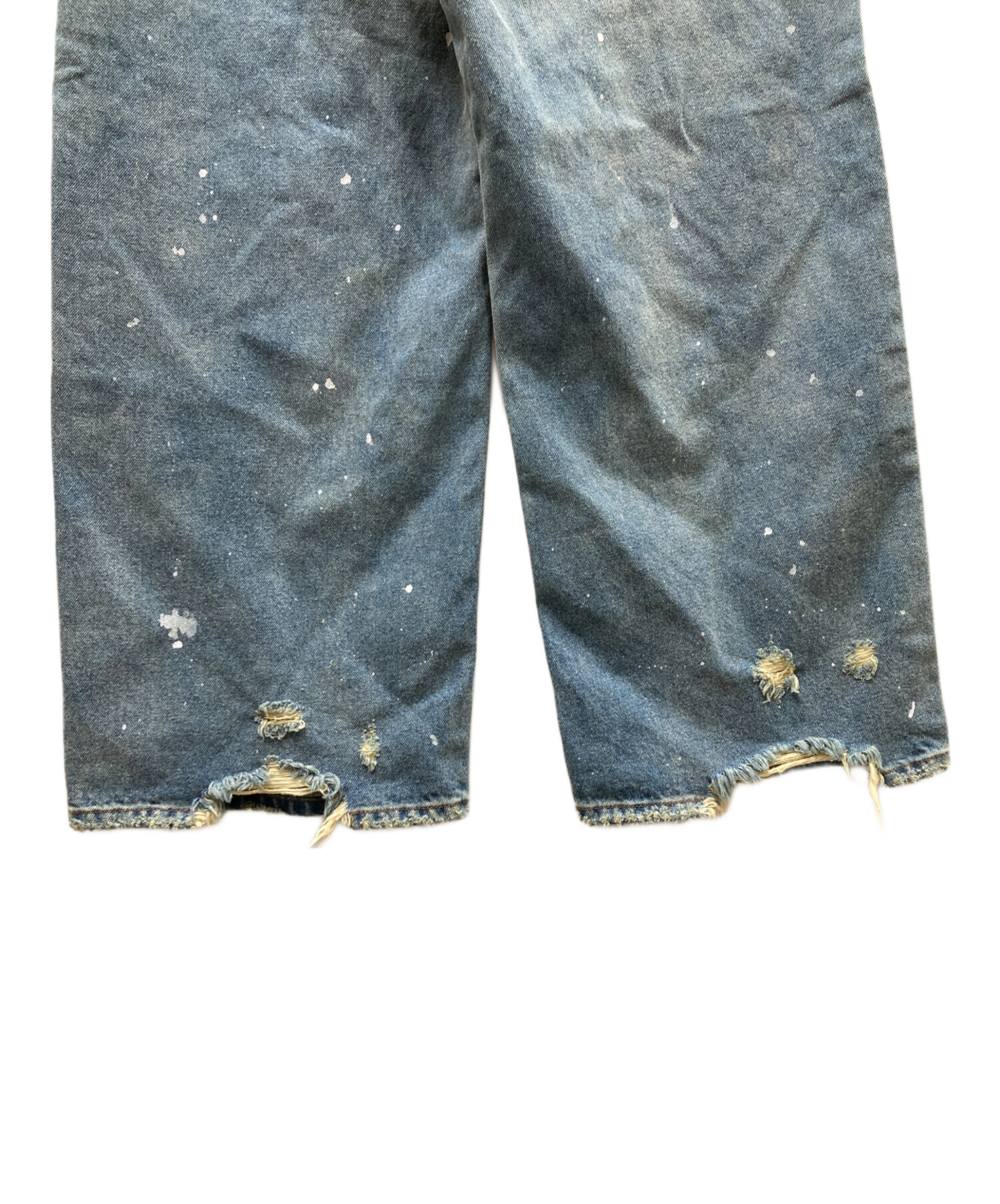 中古・古着通販】BADWAY (バッドウェイ) Grunge BORO studs denim