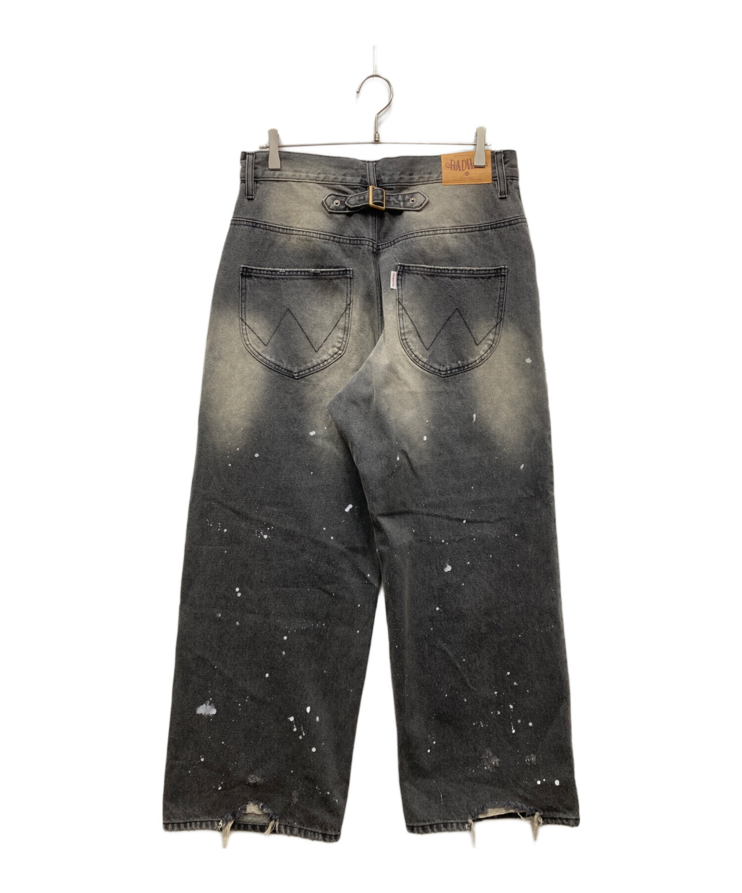 中古・古着通販】BADWAY (バッドウェイ) Grunge BORO studs denim
