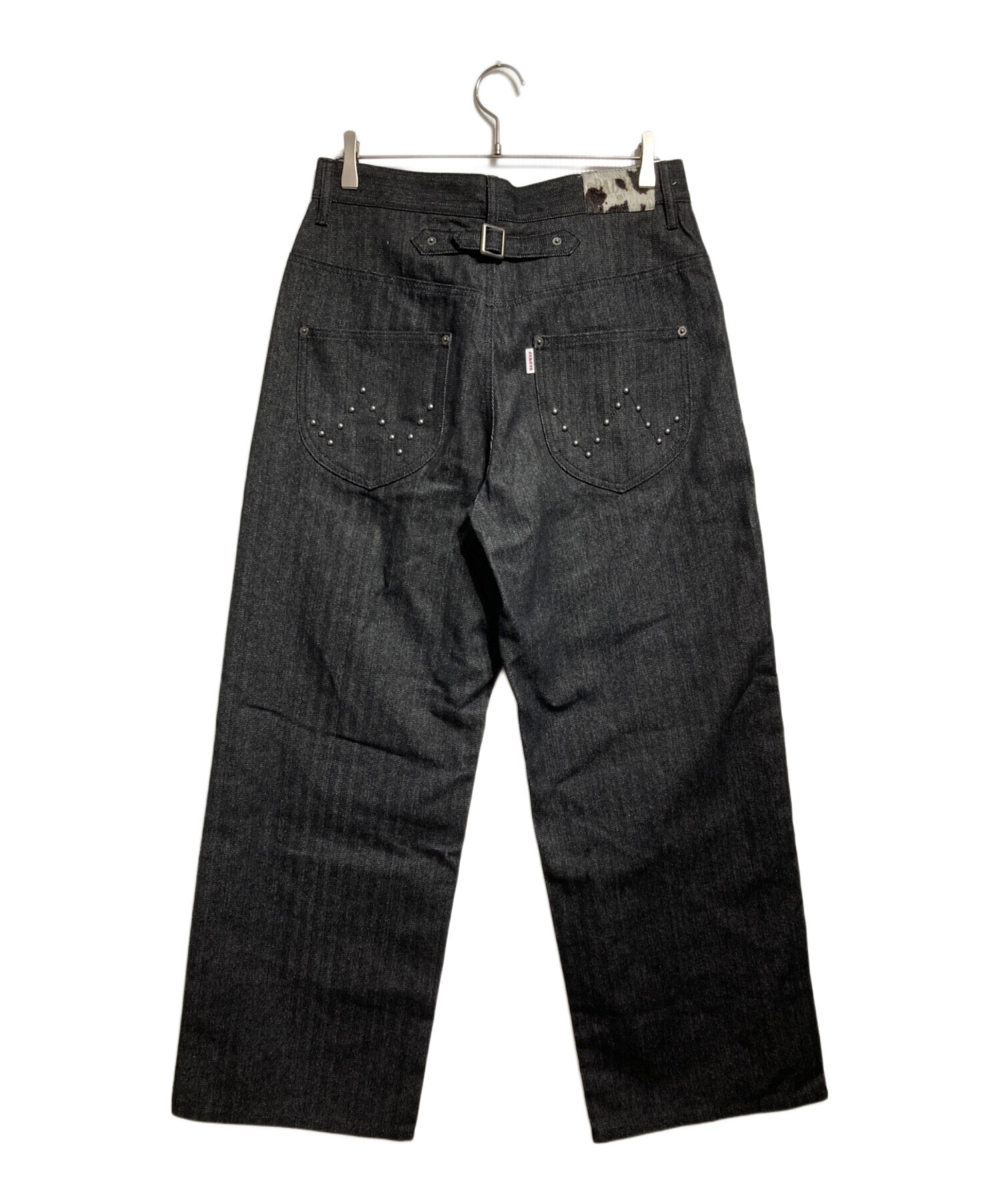 中古・古着通販】BADWAY (バッドウェイ) Herringbone studs denim