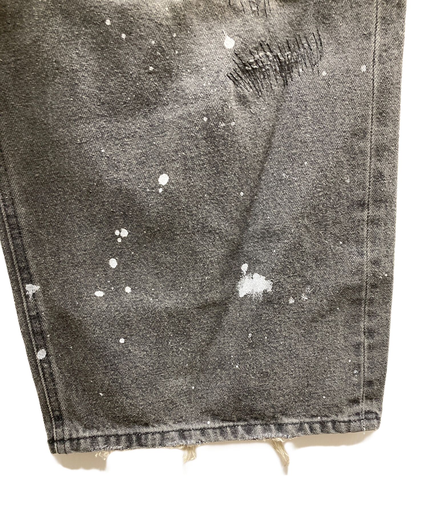 中古・古着通販】BADWAY (バッドウェイ) Grunge BORO studs denim
