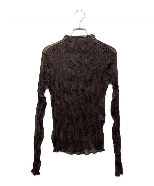 ISSEY MIYAKE WHITE LABEL プリーツ 長袖トップス 中古・古着通販】ISSEY MIYAKE WHITE LABEL (イッセイミヤケホワイト
