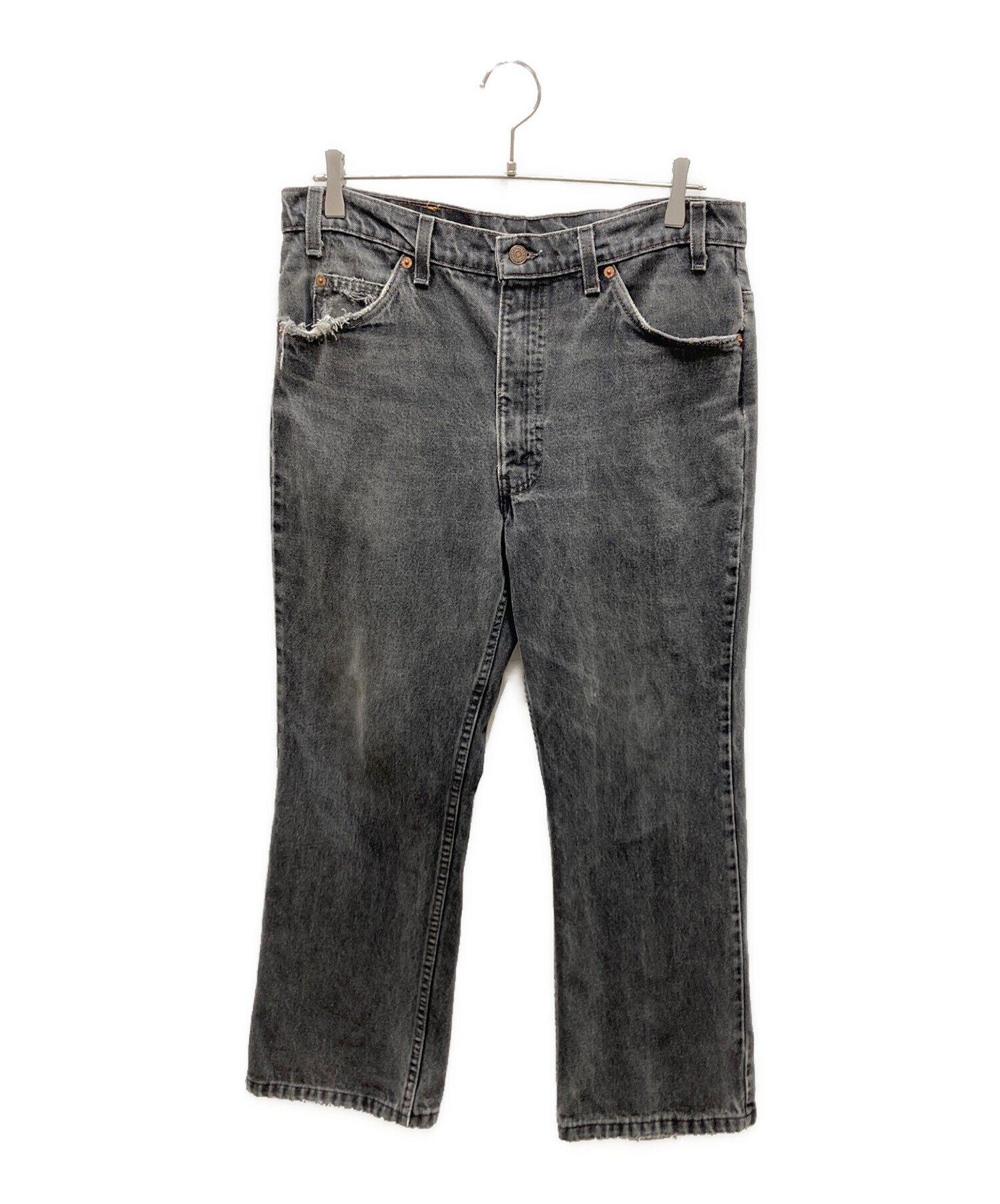 中古・古着通販】LEVI'S (リーバイス) 517 デニムパンツ ブラック