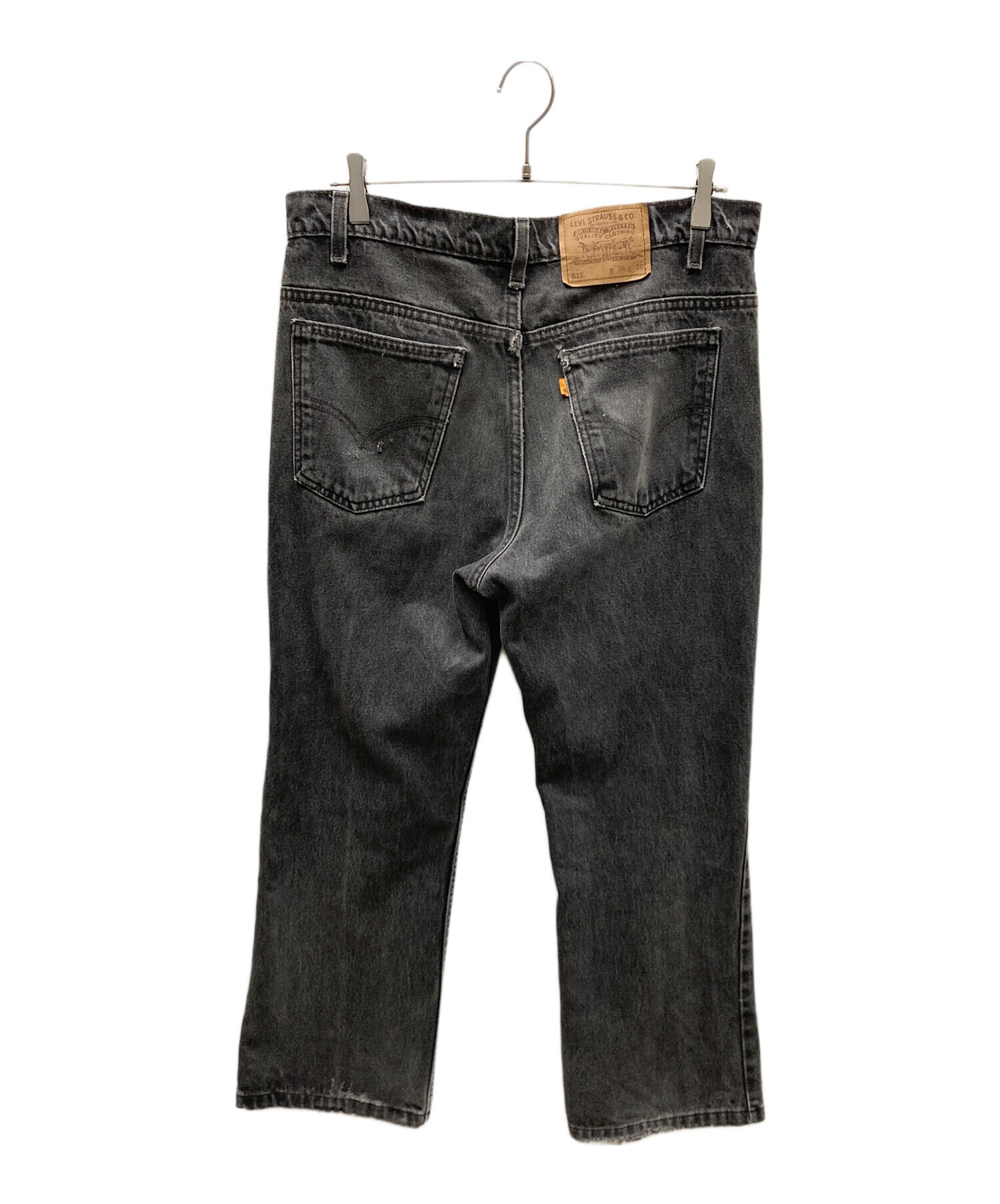 中古・古着通販】LEVI'S (リーバイス) 517 デニムパンツ ブラック
