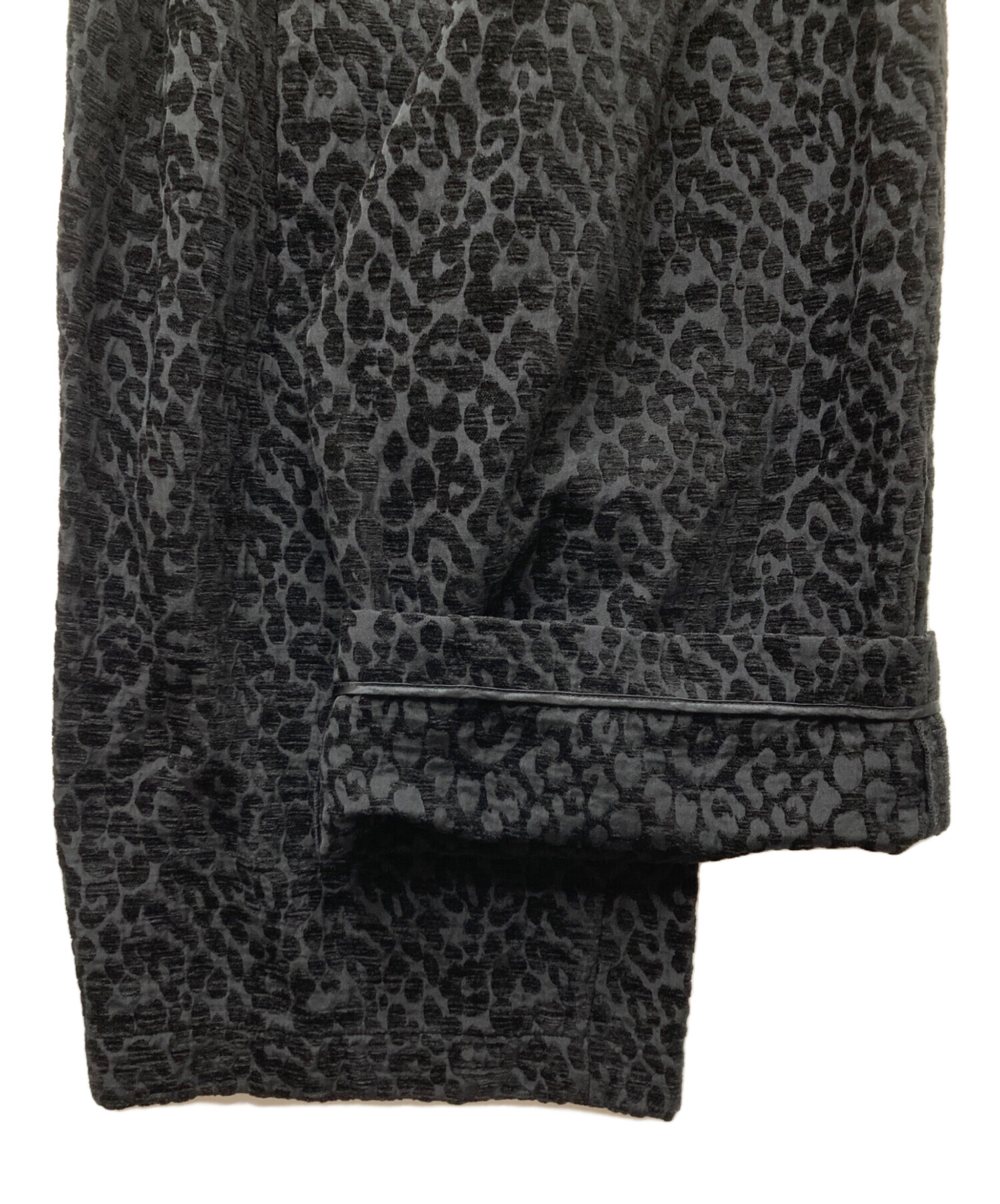 中古・古着通販】aLORS (アロー) PANTALON AMARI レオパードジャガード