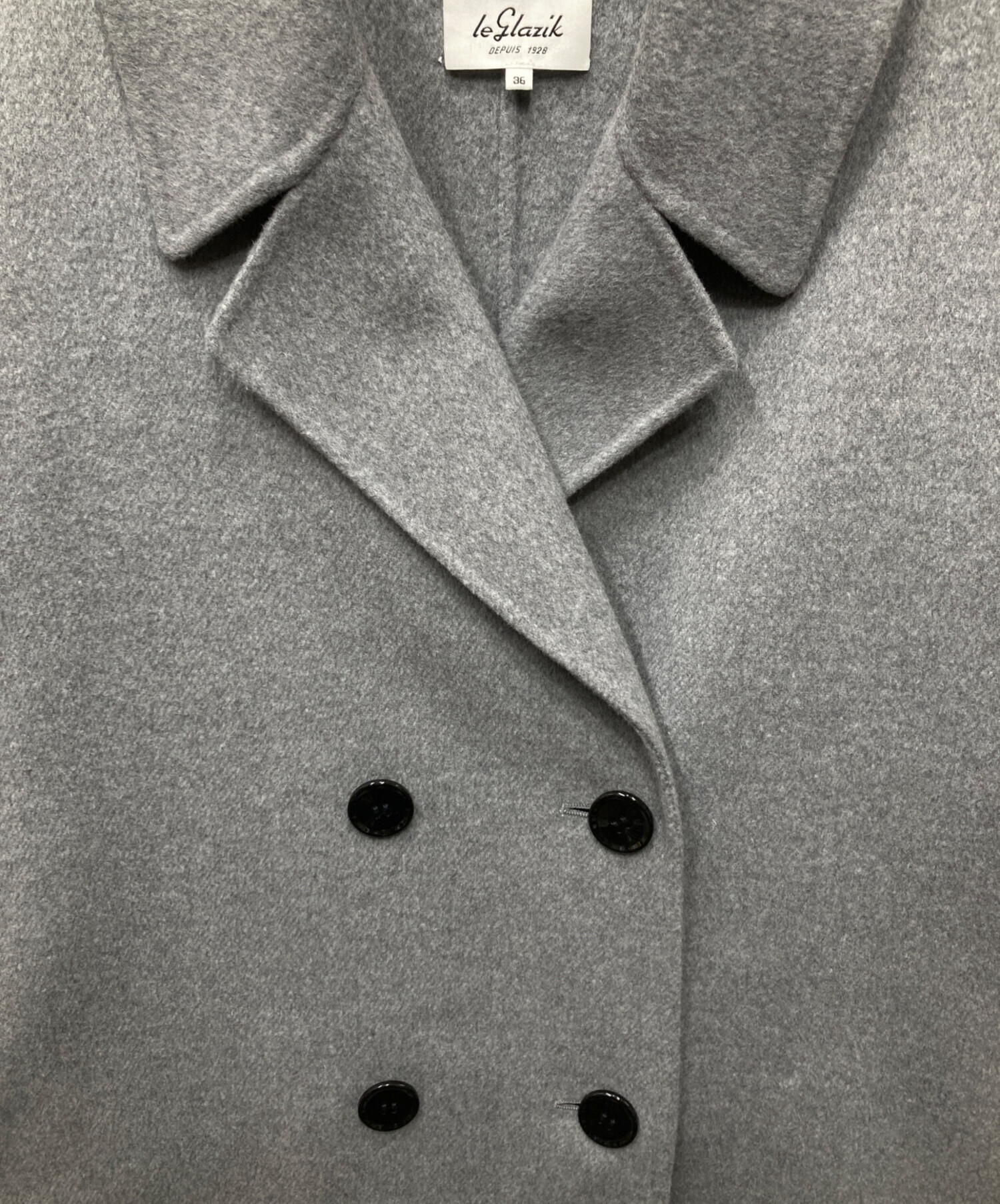 中古・古着通販】LE GLAZIK (ル グラジック) ウール混 チェスター