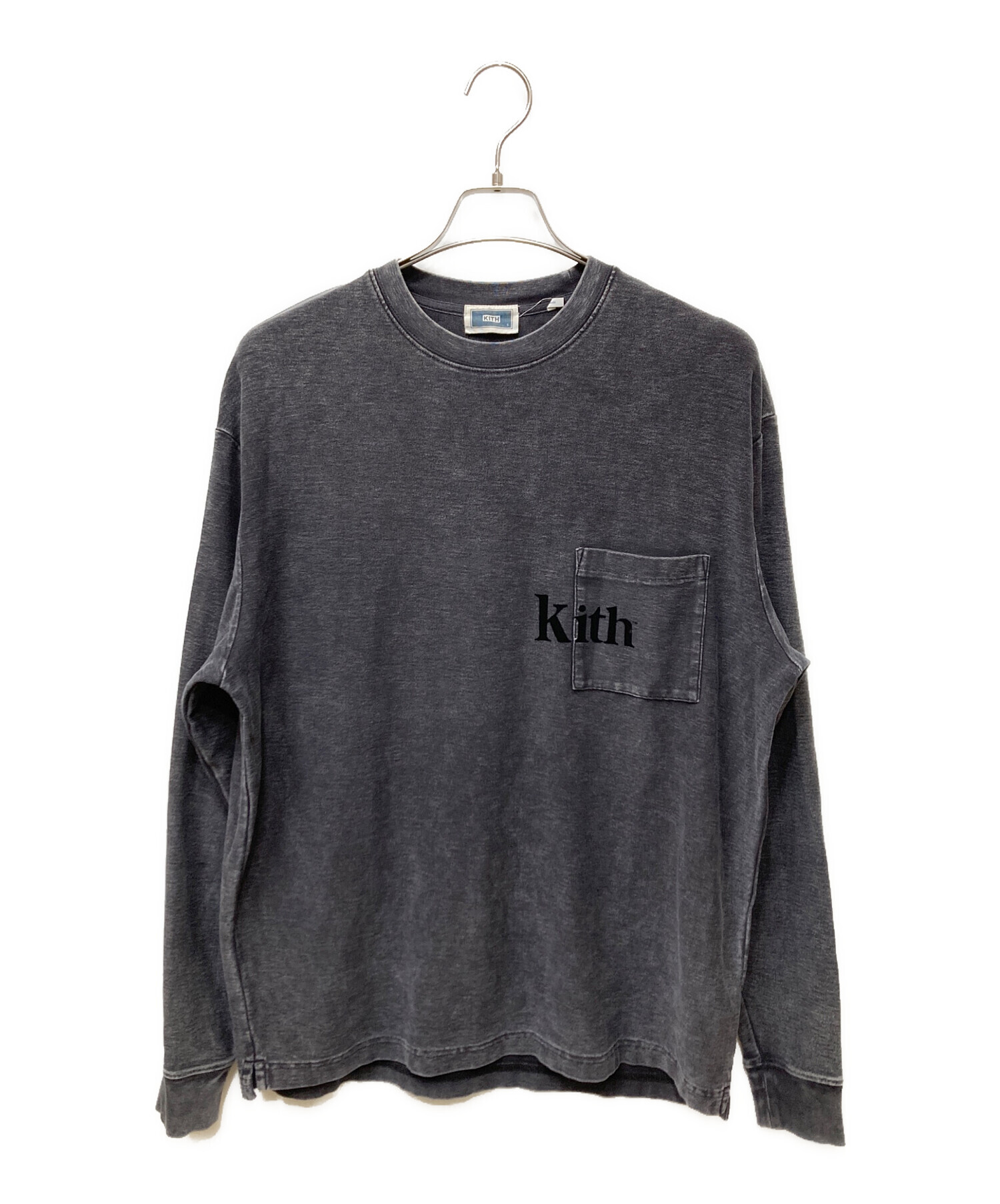 中古・古着通販】KITH (キス) Quinn Crystal Washed L/S ウォッシュド
