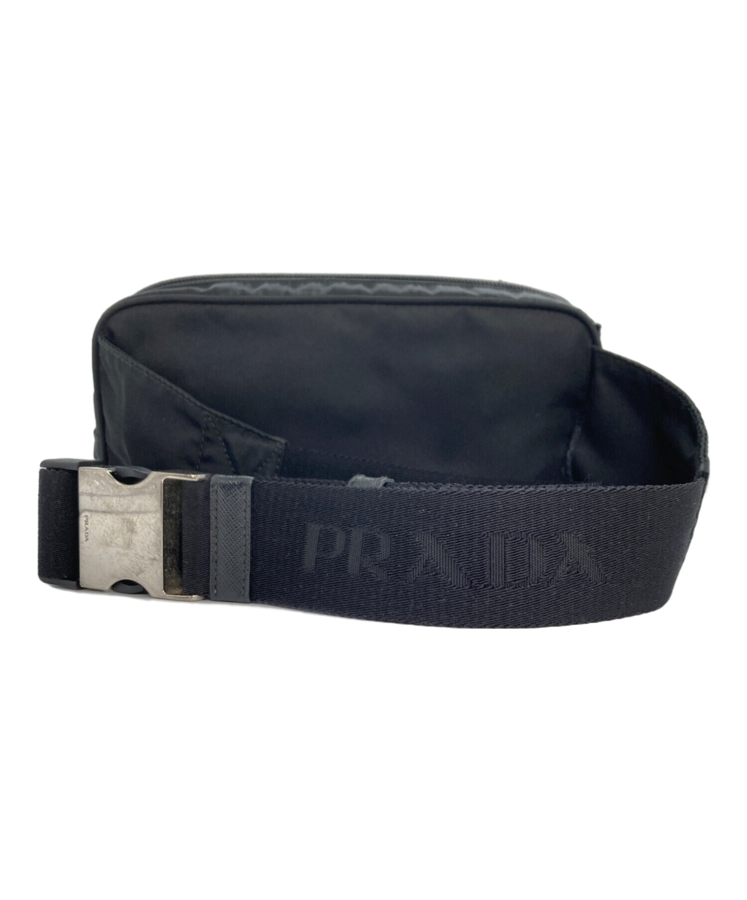 中古・古着通販】PRADA (プラダ) ウエストバッグ ブラック｜ブランド