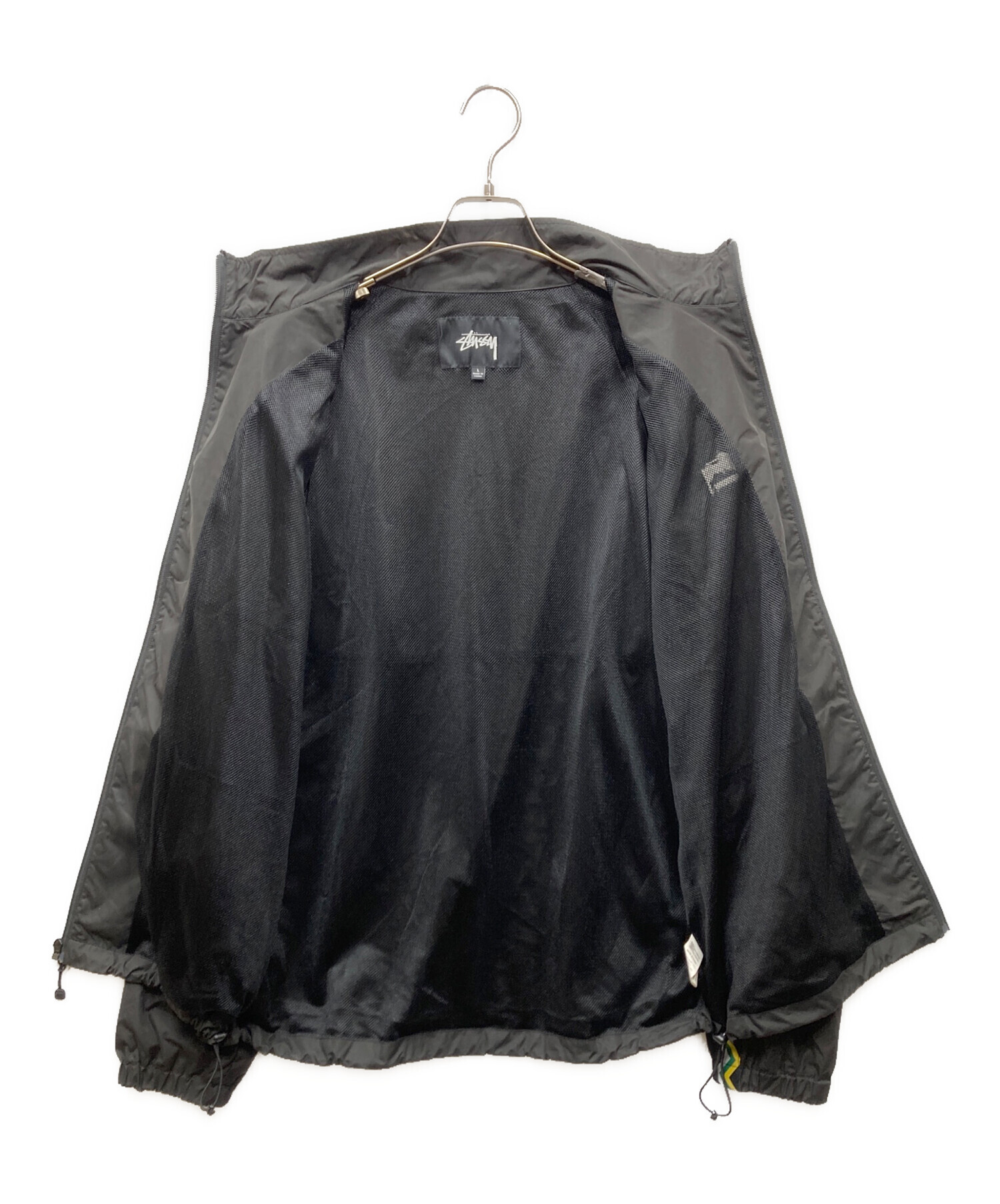 ステューシー　コーチジャケット　Lサイズ 中古・古着通販】stussy (ステューシー) コーチジャケット ブラック