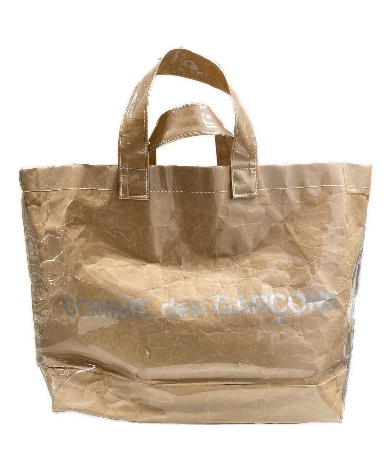中古・古着通販】COMME des GARCONS (コムデギャルソン) PVCロゴトート