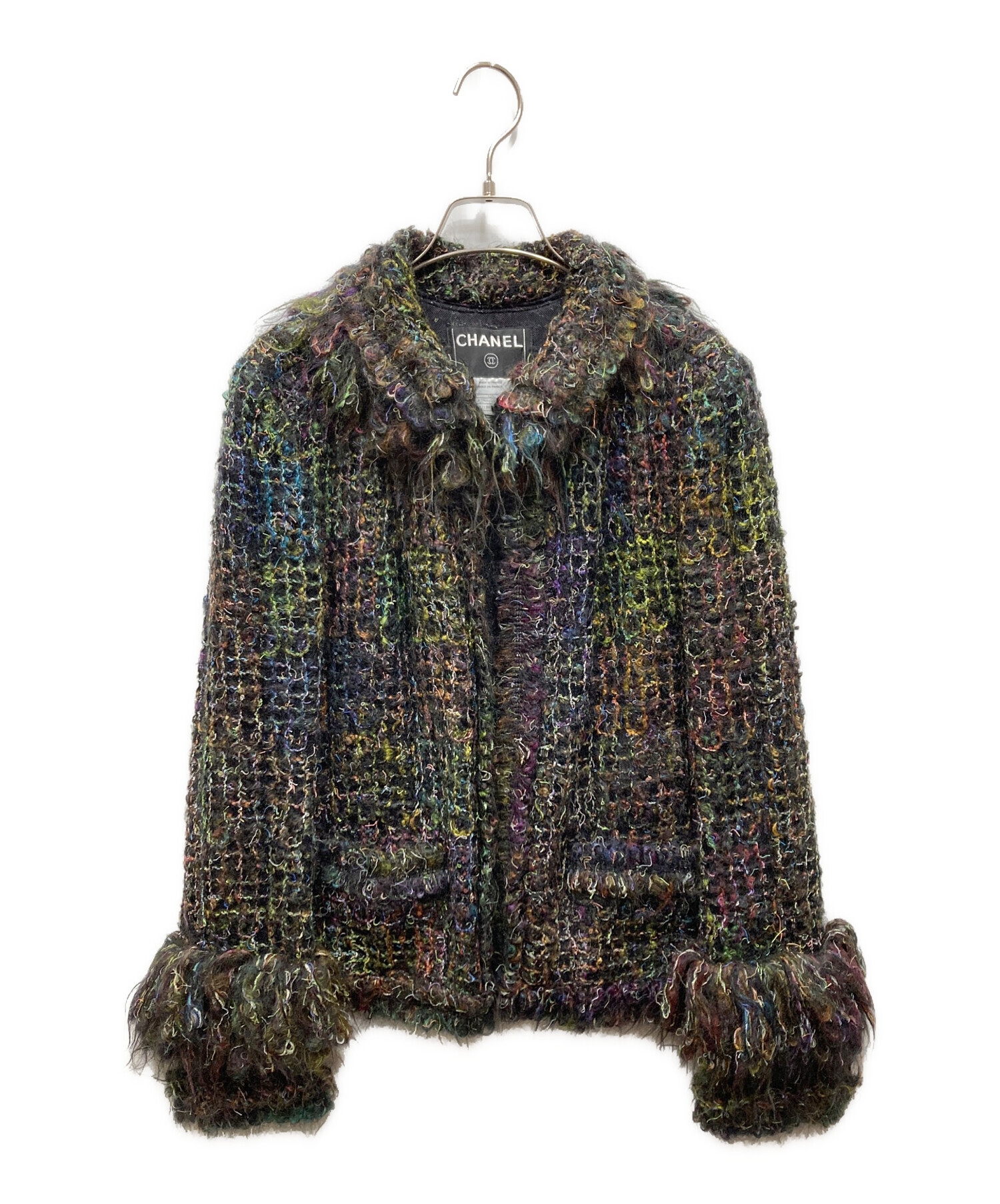 中古・古着通販】CHANEL (シャネル) 2003AW ツイードジャケット