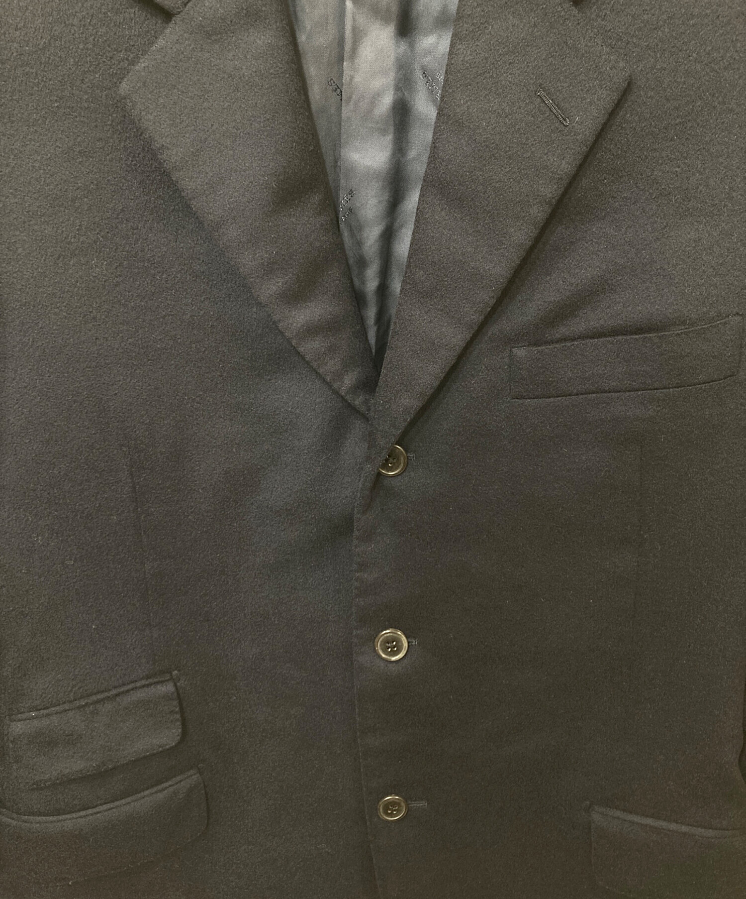 中古・古着通販】HERMES (エルメス) カシミヤテーラードジャケット